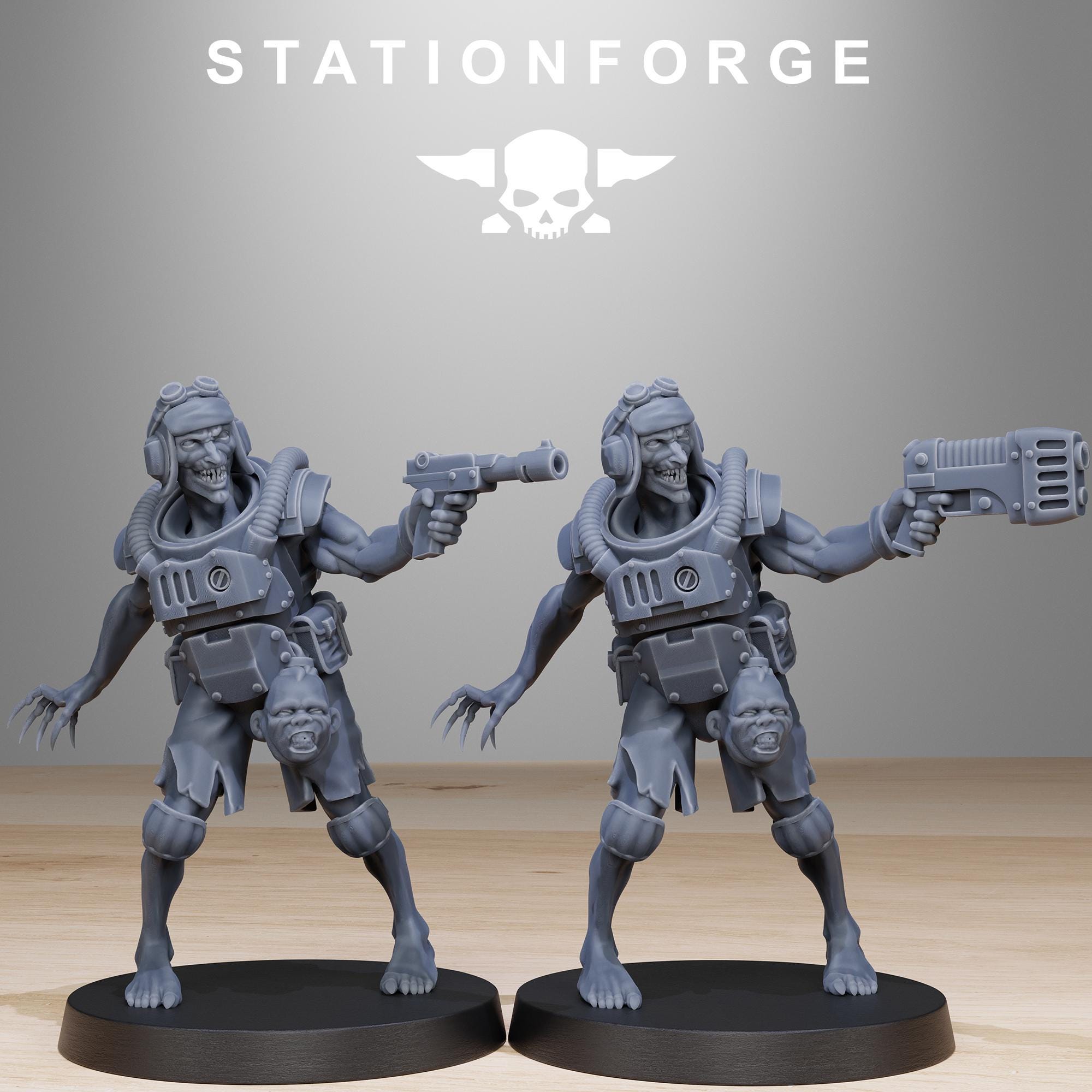 Corrupted Guard Wretched - 12k Resolution - by Station Forge
