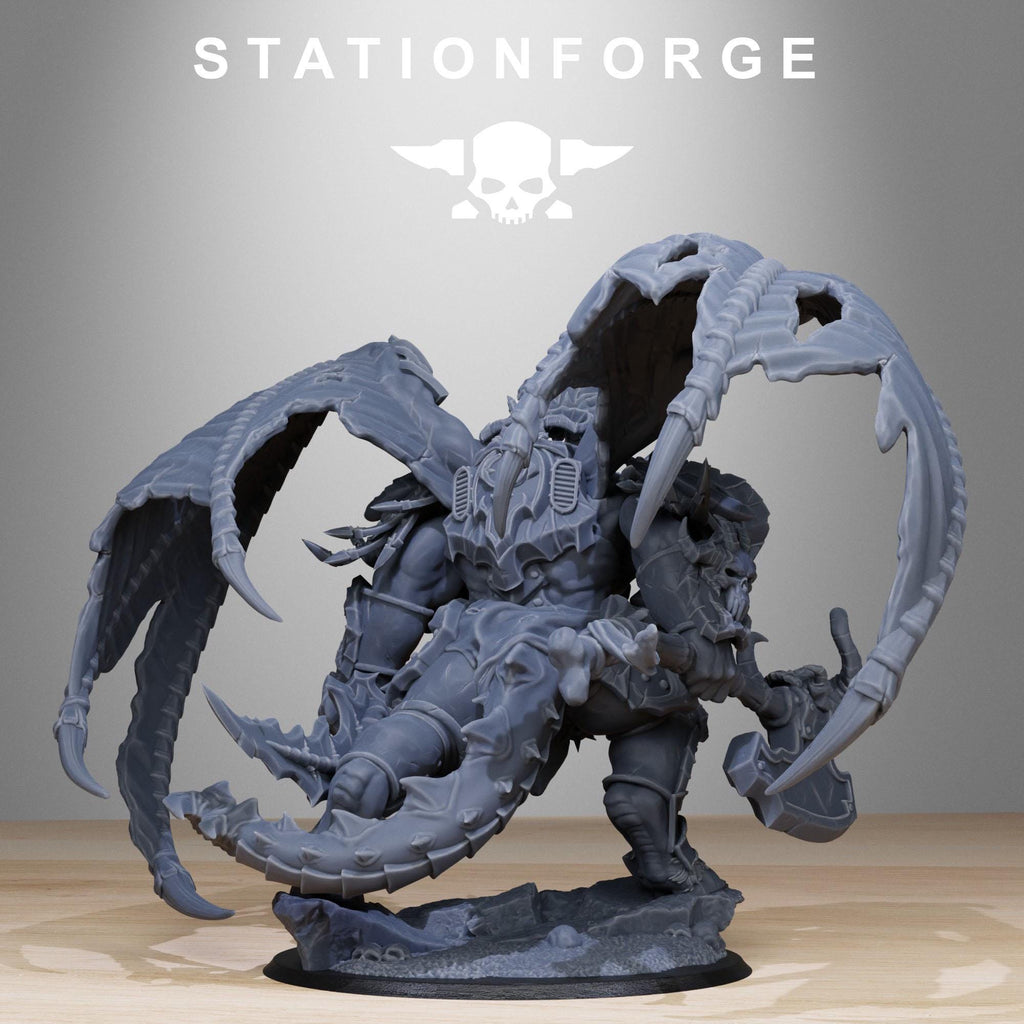 Corrupted Demon - 12k Resolution Station Forge