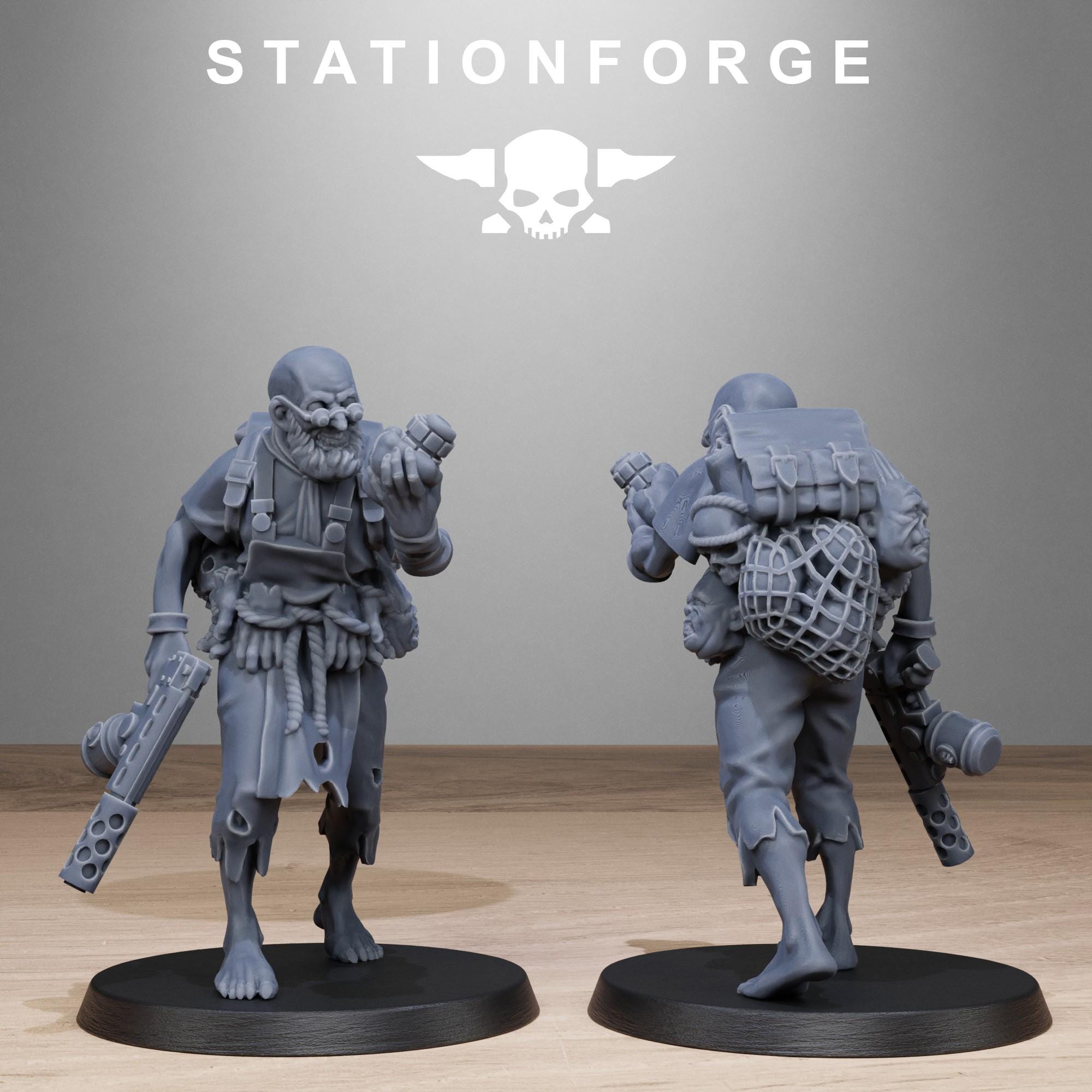 Corrupted Guard Abhumans - 12k Resolution - by Station Forge