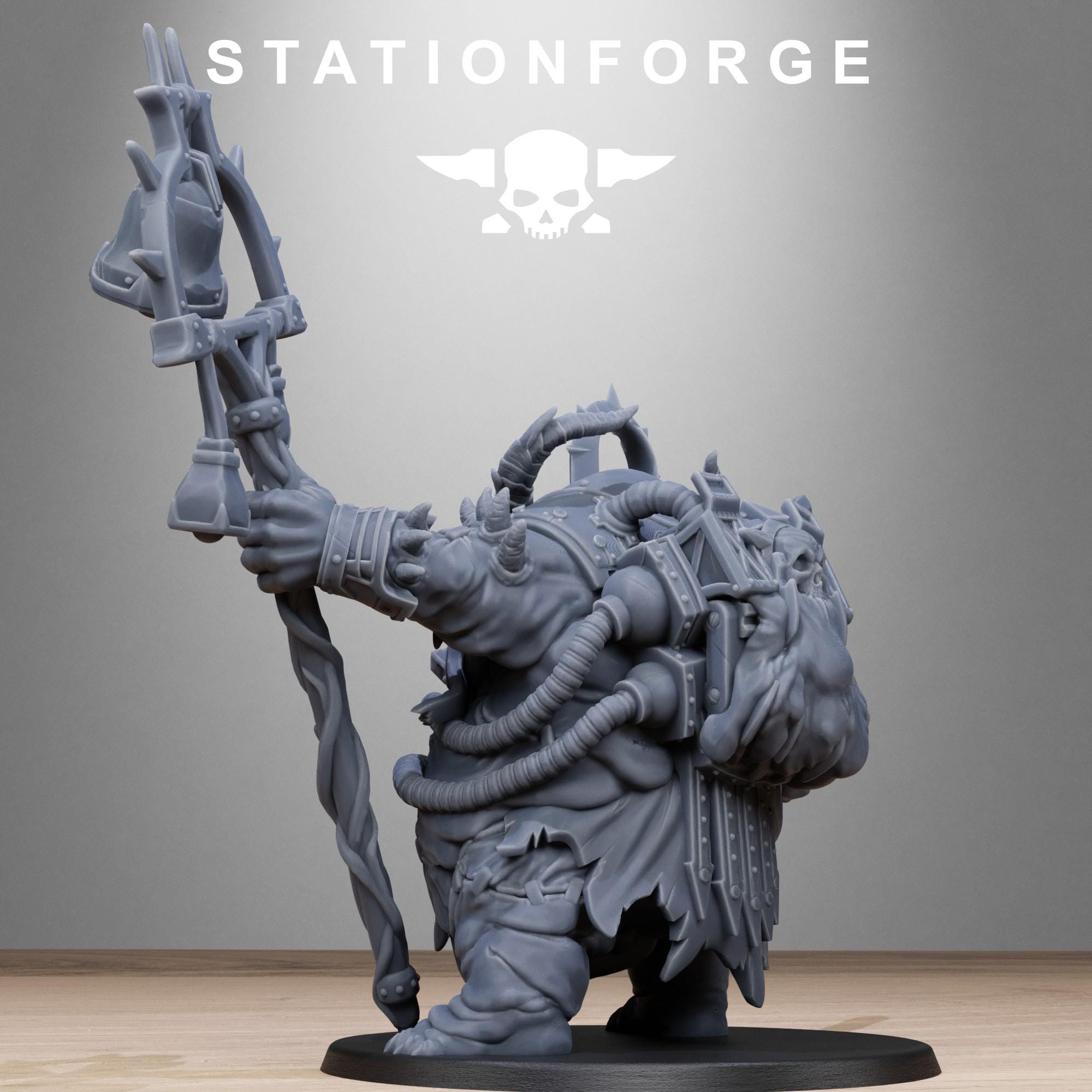 Corrupted Lord of the Filth - 12k Resolution - by Station Forge