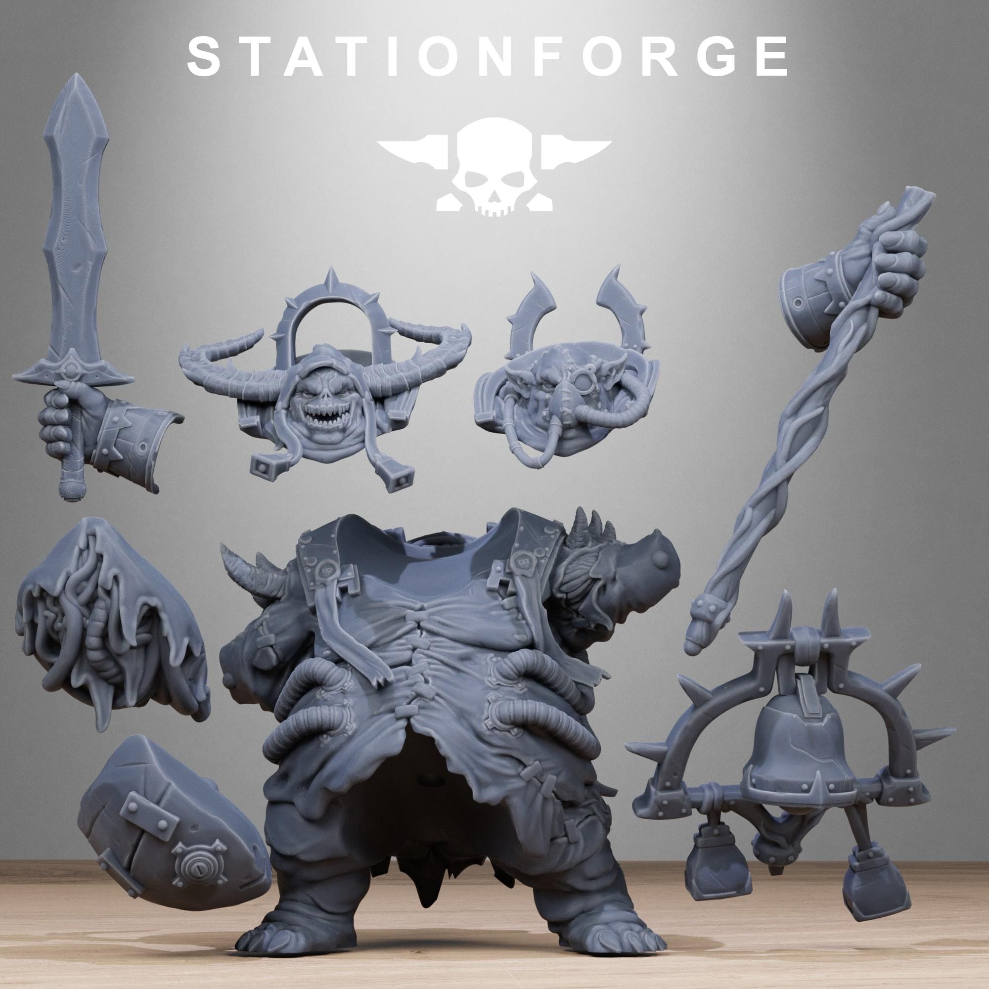 Corrupted Lord of the Filth - 12k Resolution - by Station Forge