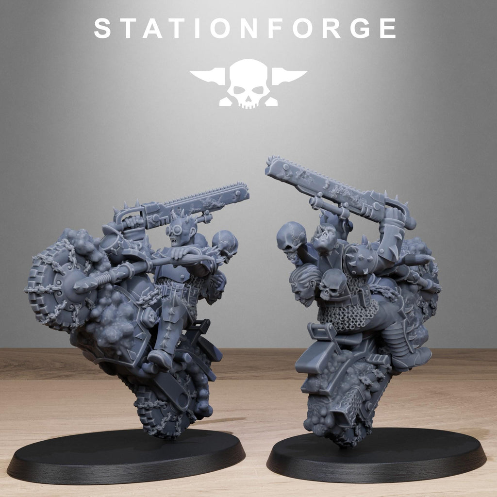 Corrupted Guard Bikers - 12k Resolution - by Station Forge