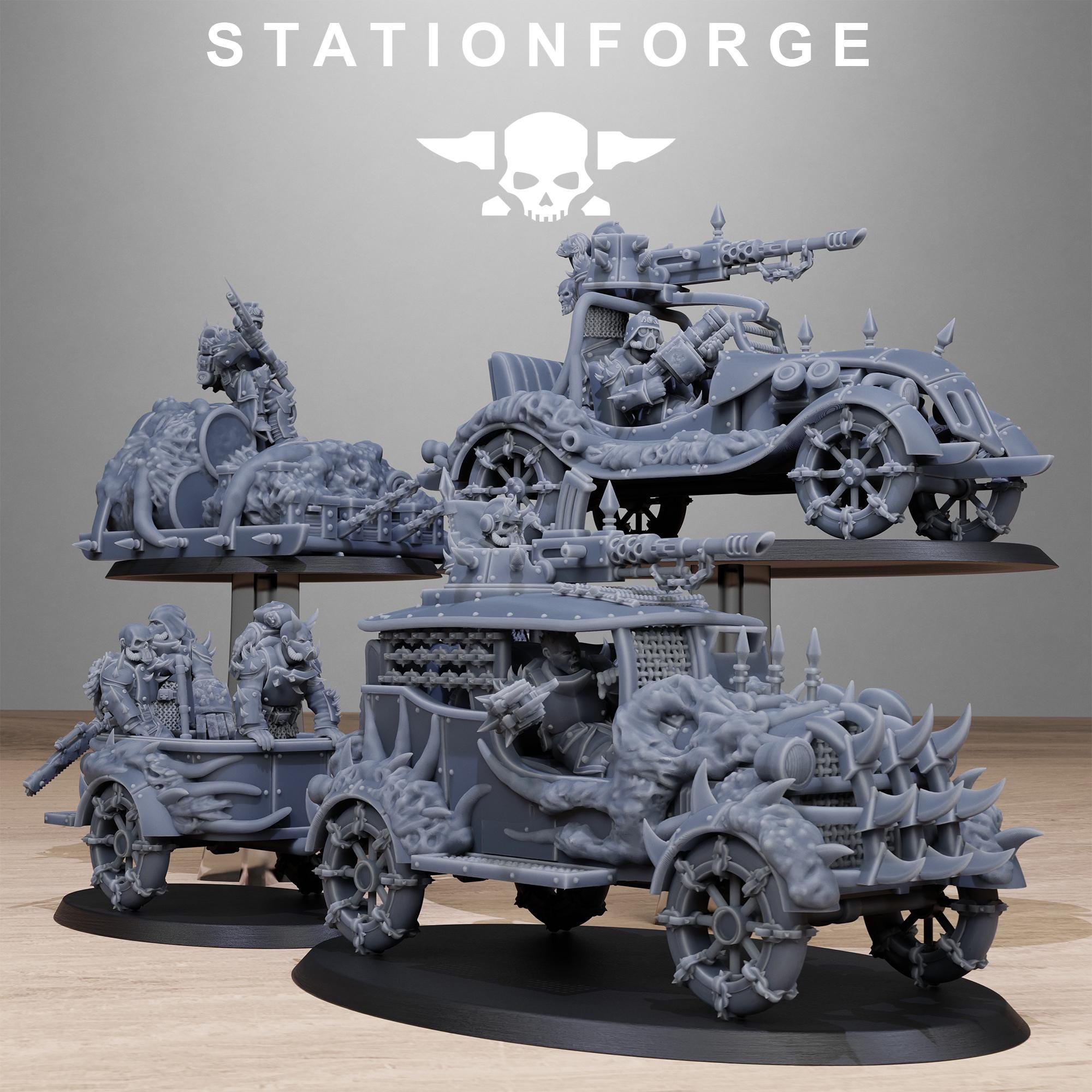 Corrupted Bloody Convoy - in 12k -  by Station Forge