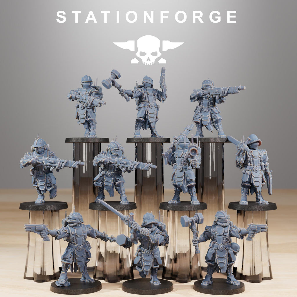 Frontliners Infantry - in 12k -  by Station Forge