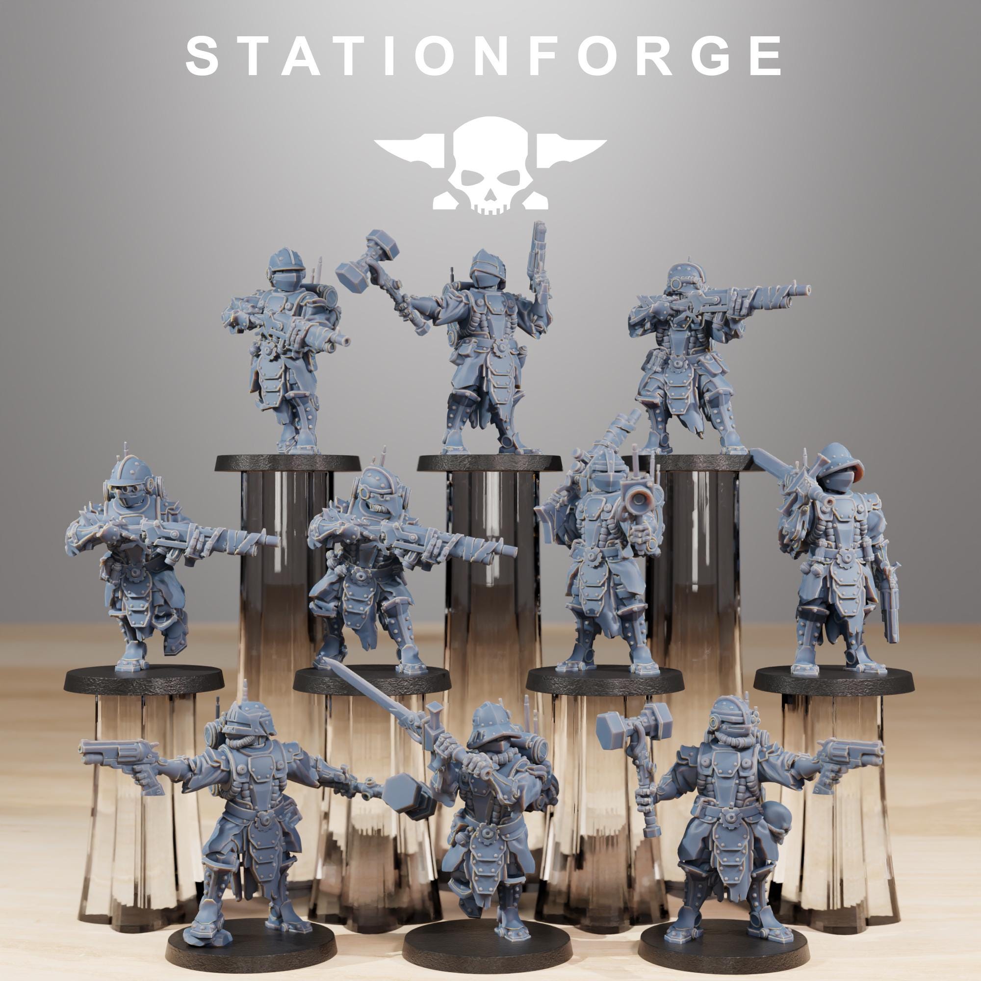 Frontliners Infantry - in 12k -  by Station Forge