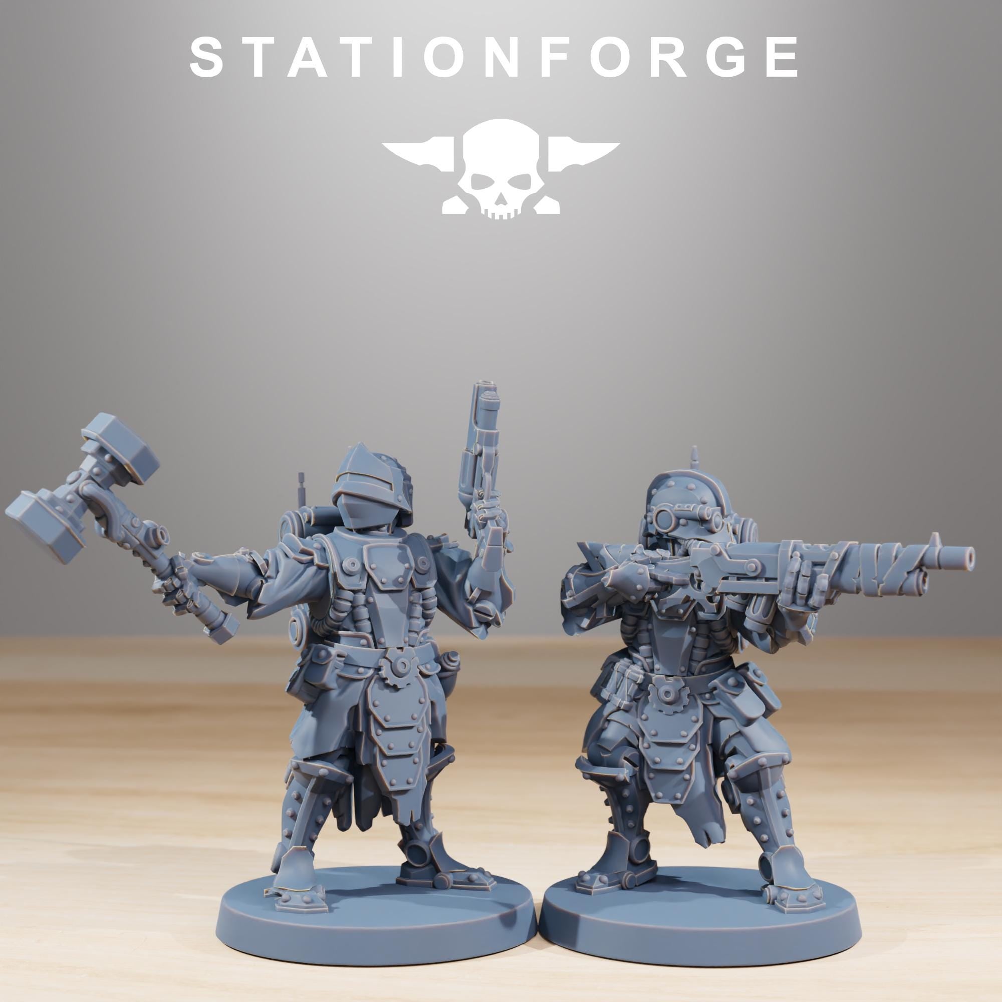 Frontliners Infantry - in 12k -  by Station Forge