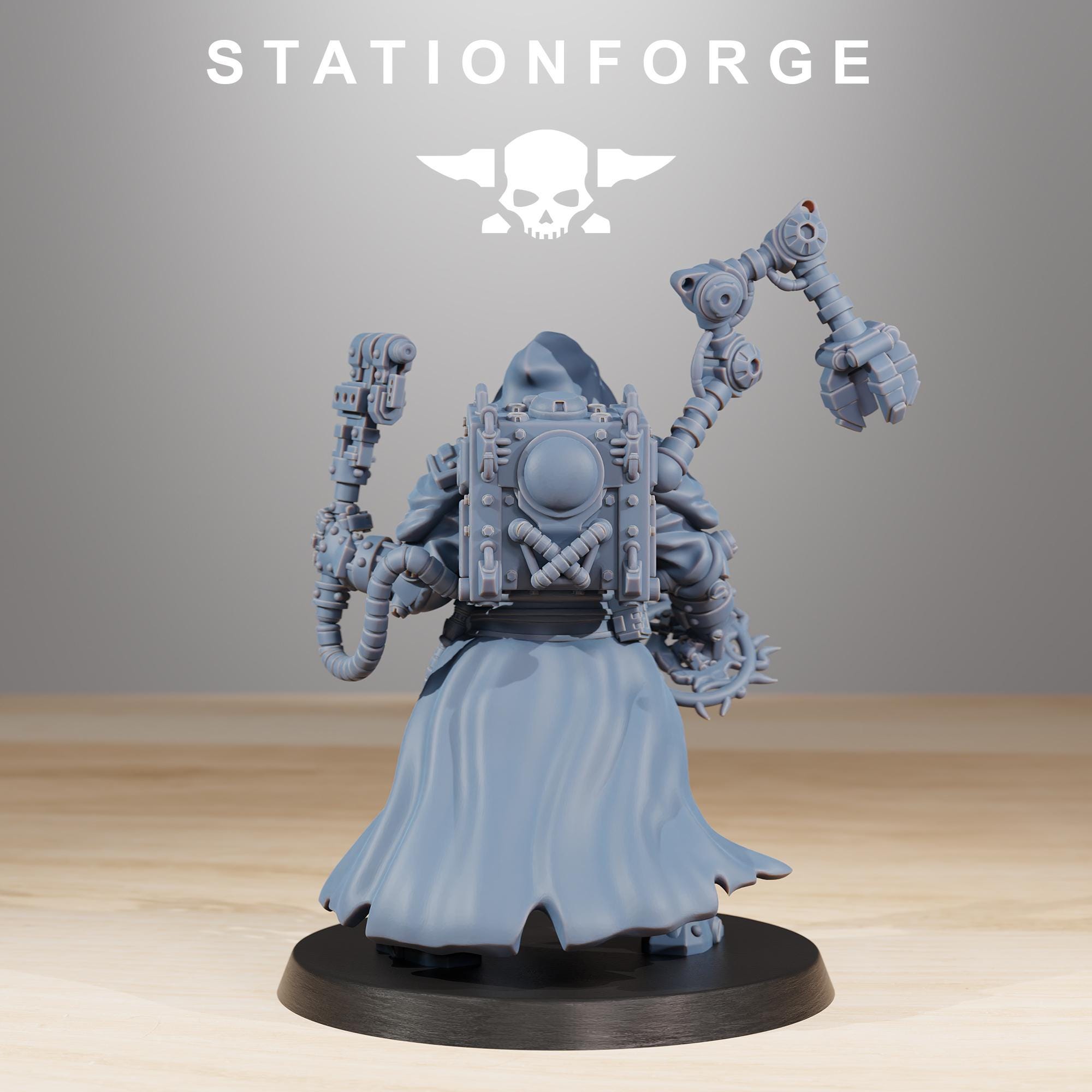 Scavenger Techno Priest - in 12k -  by Station Forge