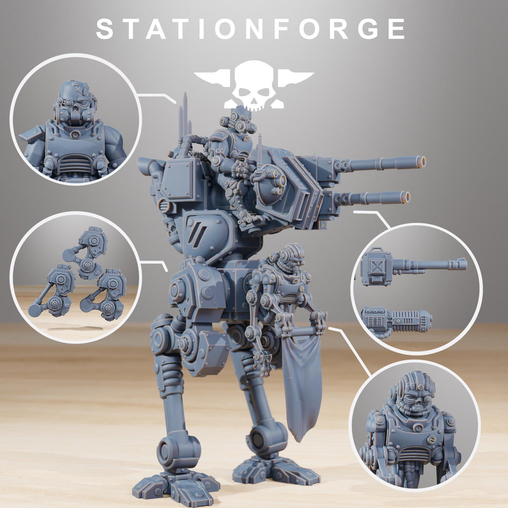 Scavenger Walker - in 12k -  by Station Forge