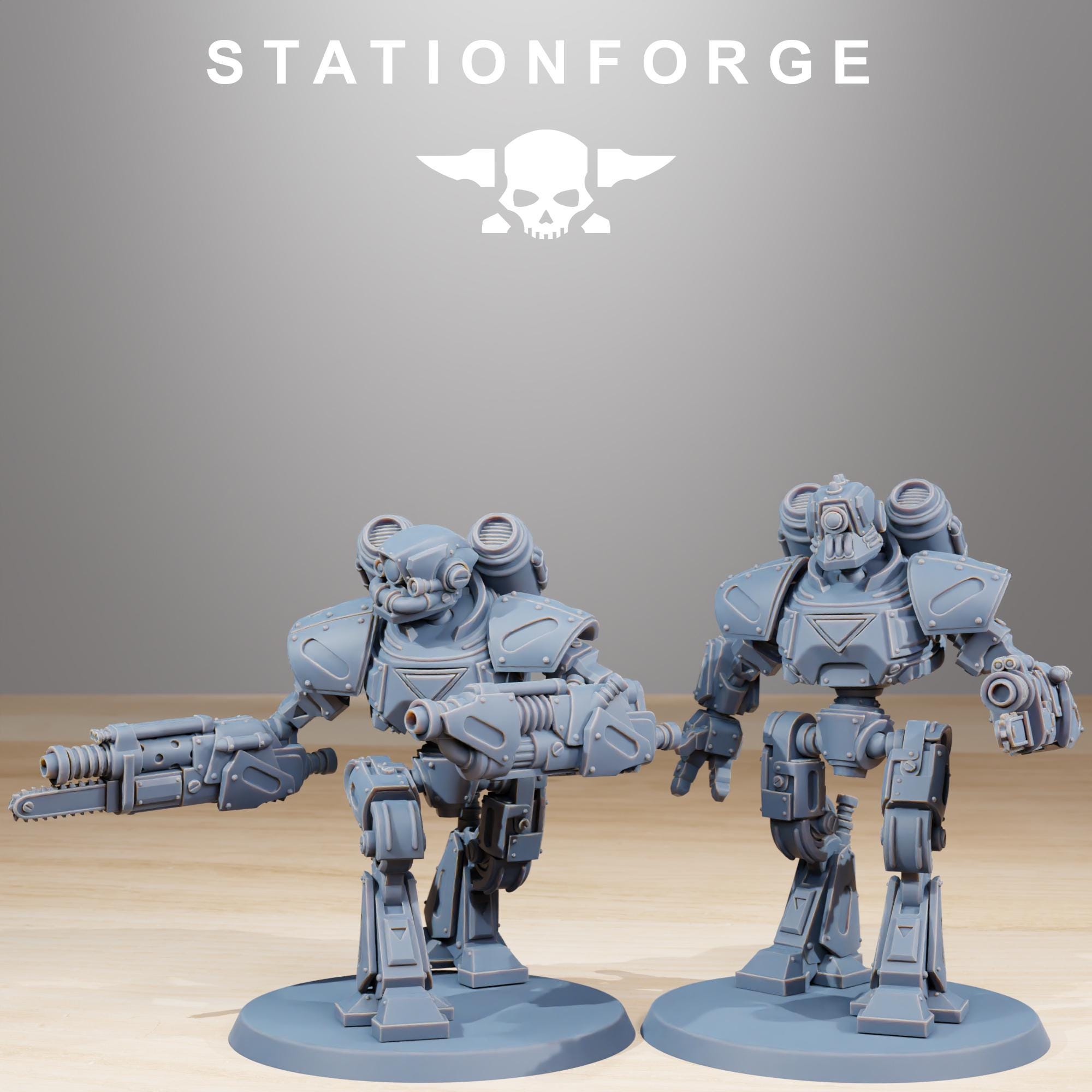 Scavenger Mechanods - in 12k -  by Station Forge