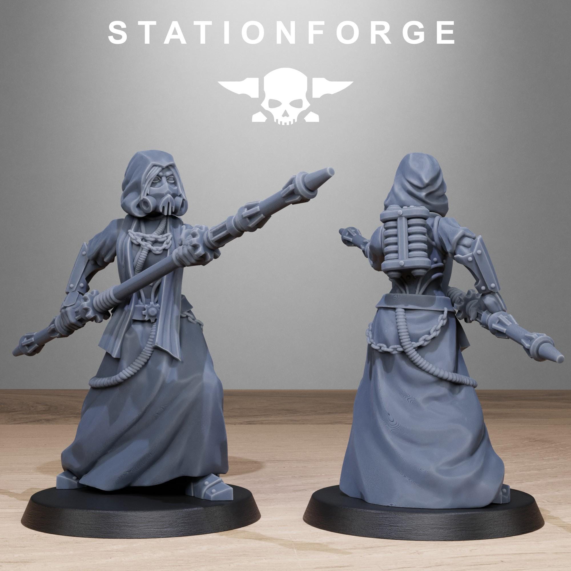 Scavenger Sister Priests - in 12k -  by Station Forge