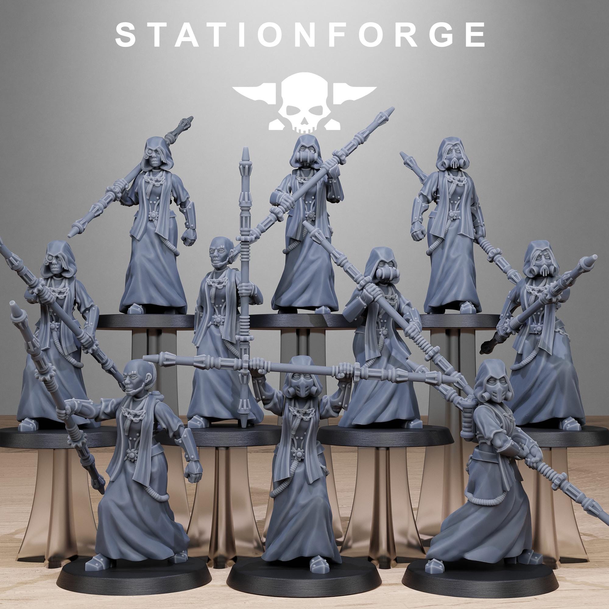 Scavenger Sister Priests - in 12k -  by Station Forge