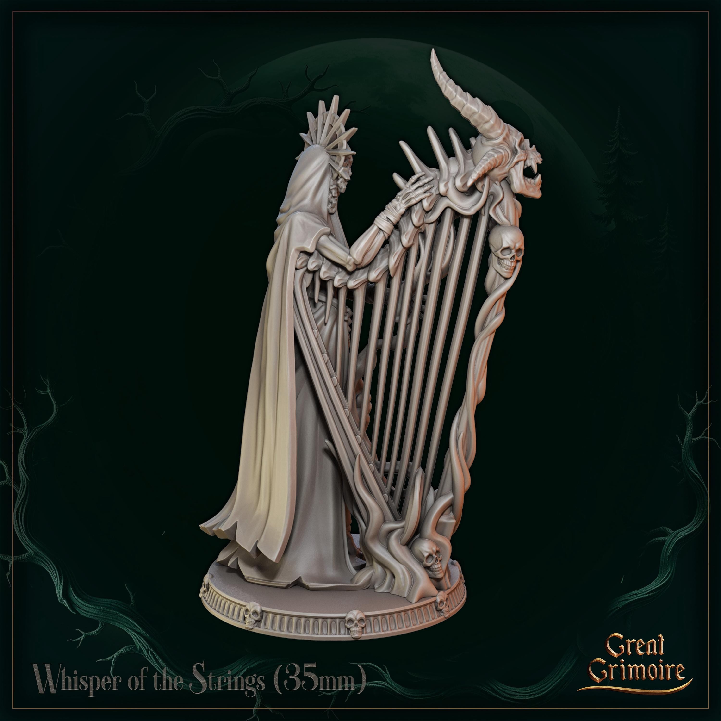Whisper of the Strings - in 12k - by Great Grimoire