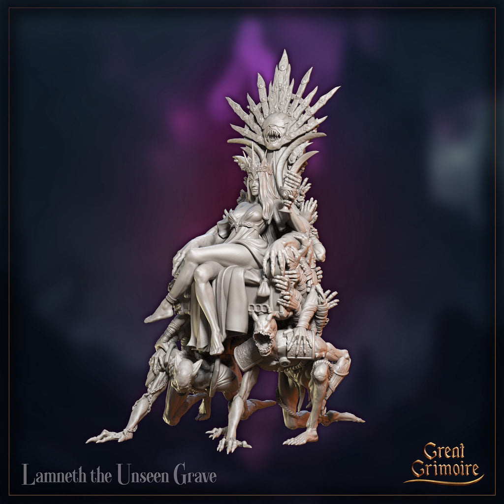 Lamneth the Unseen Grave  - in 12k - by Great Grimoire