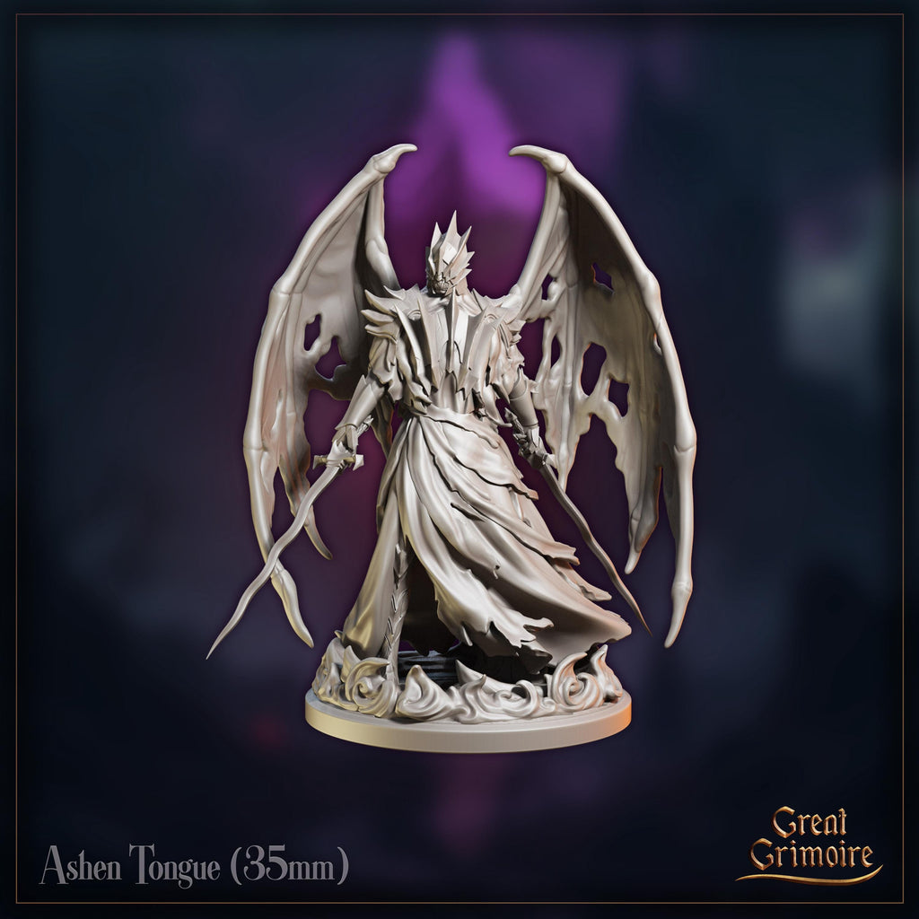Ashen Tongue  - in 12k - by Great Grimoire