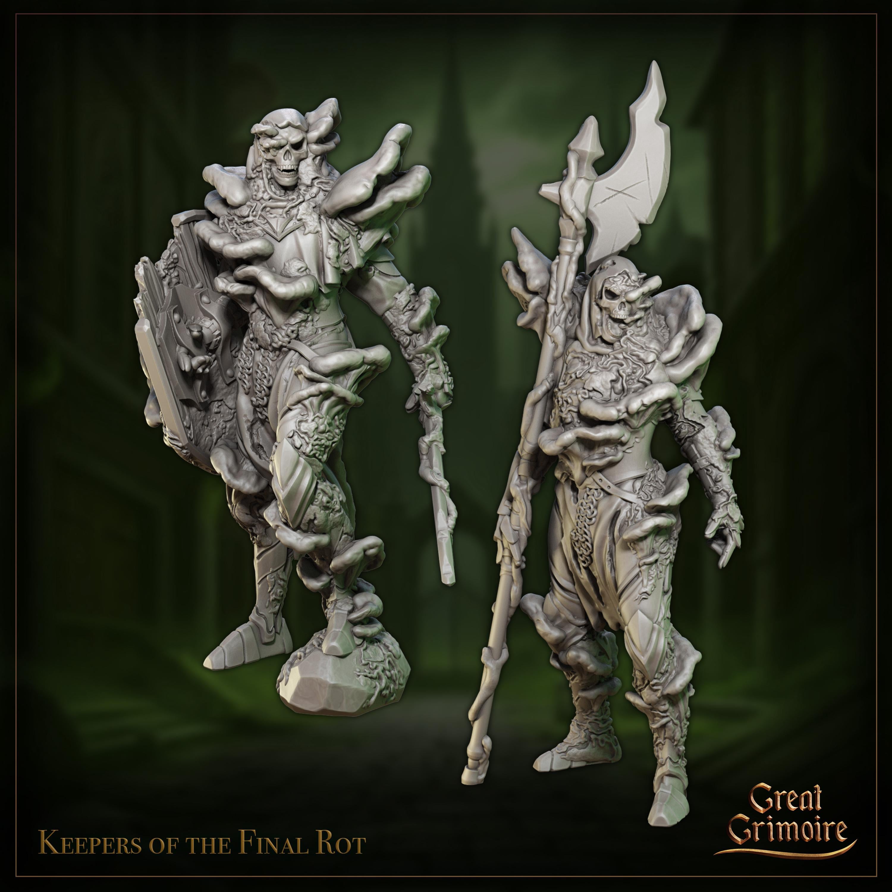 Keepers of the Final Rot 2 model bundle - in 12k - by Great Grimoire
