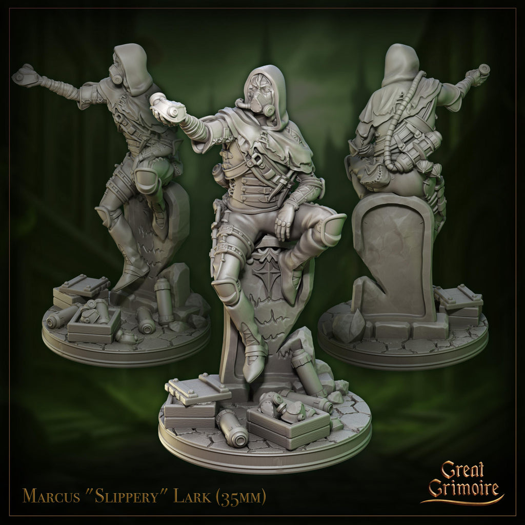 Marcus "Slippery" Lark - in 12k - by Great Grimoire