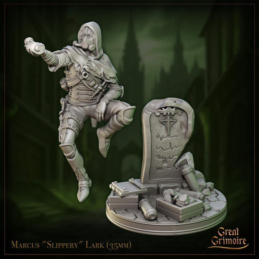 Marcus "Slippery" Lark - in 12k - by Great Grimoire