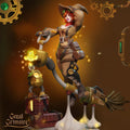 Ginger Technopagan Miniature, Grimoire 12k Resin Model