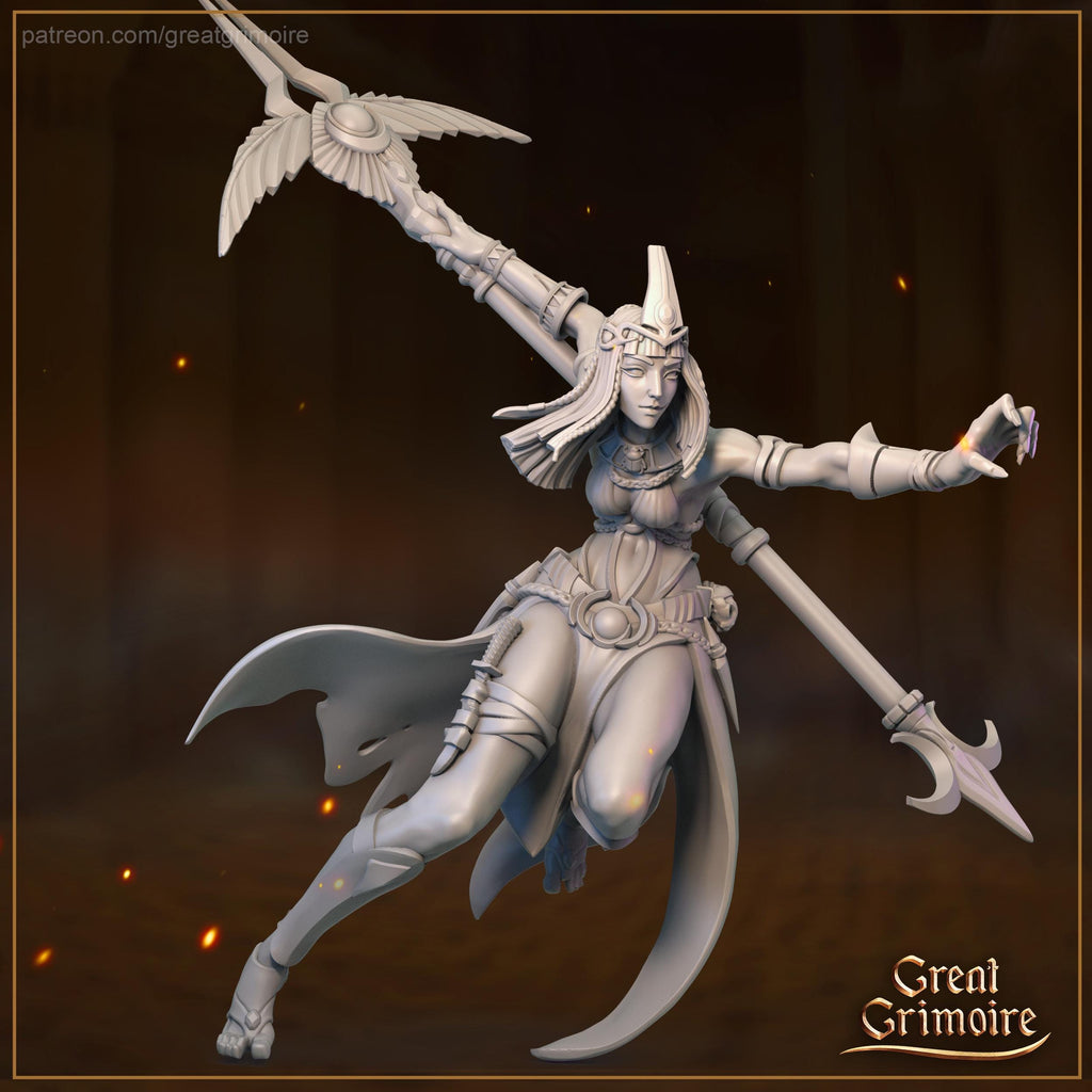 Dalia Miniature – 12k Resin Model, Grimoire Design