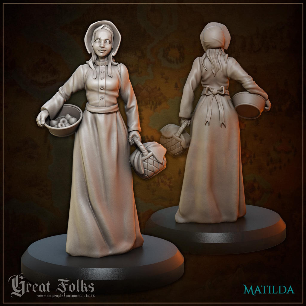 Villagers (Part 2) 12 model bundle  - in 12k - by Great Grimoire