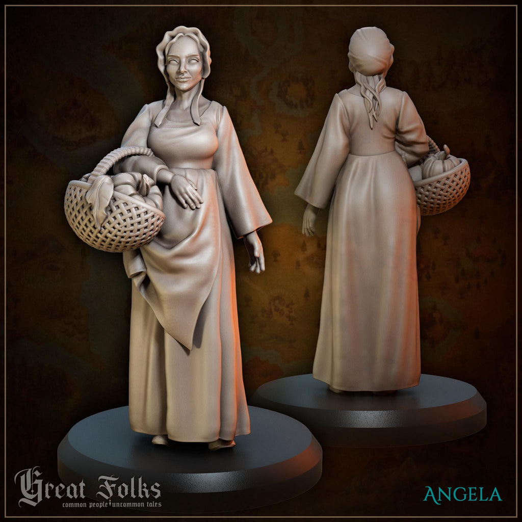 Townsfolk - 11 model bundle - in 12k - by Great Grimoire