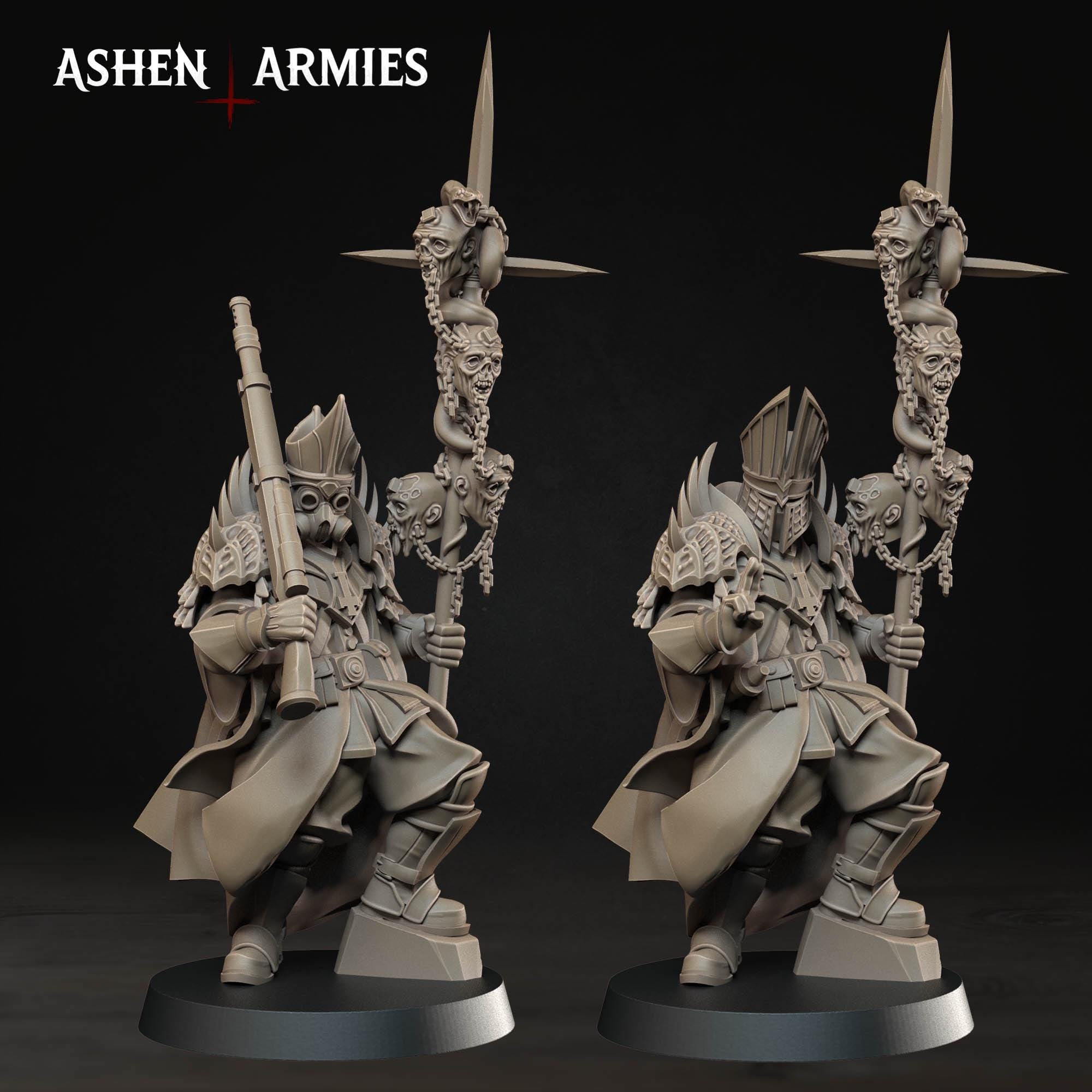 Bullet Crusade | Hellbound Apostasy - Heretic Priest  - in 12k - by Ashen Armies