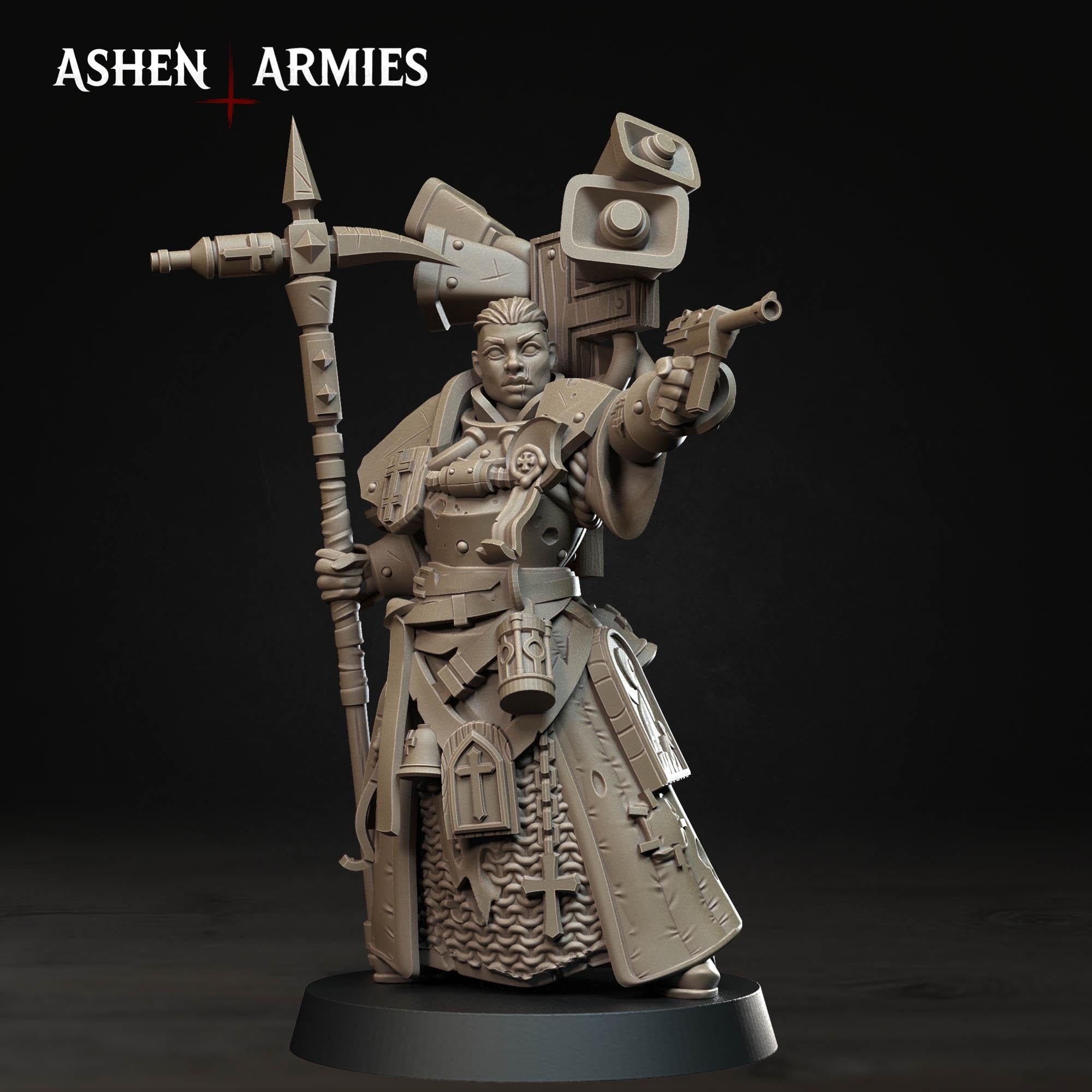 Bullet Crusade | Bleeding Procession - War Prophet  - in 12k - by Ashen Armies
