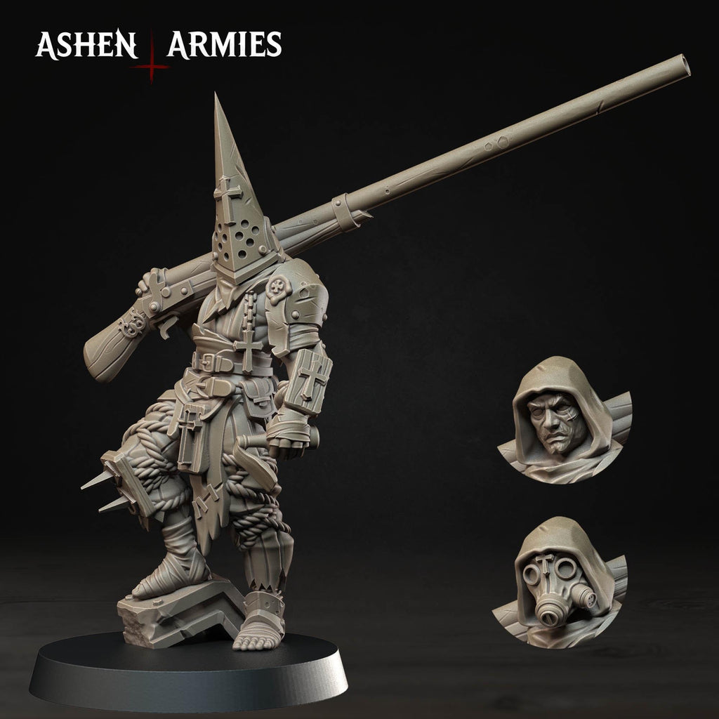 Bleeding Procession - Trench Pilgrims  - in 12k - by Ashen Armies