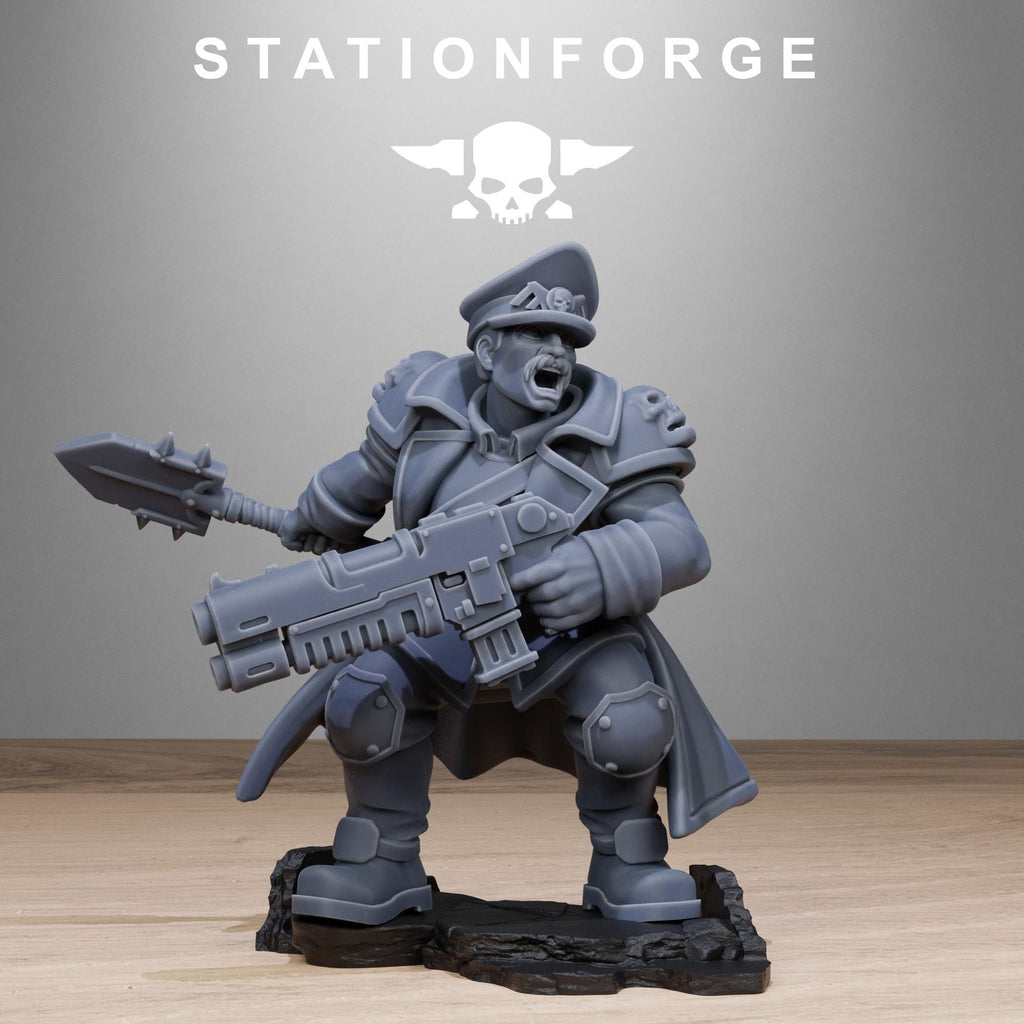 GrimGuard Lieutenant  2 Modular models - in 12k - - by Station Forge