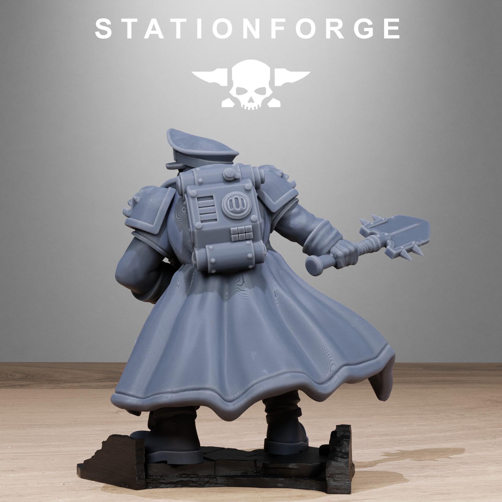 GrimGuard Lieutenant  2 Modular models - in 12k - - by Station Forge