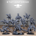 GG Jungle Raptors 10 Models - in 12k -  by Station Forge