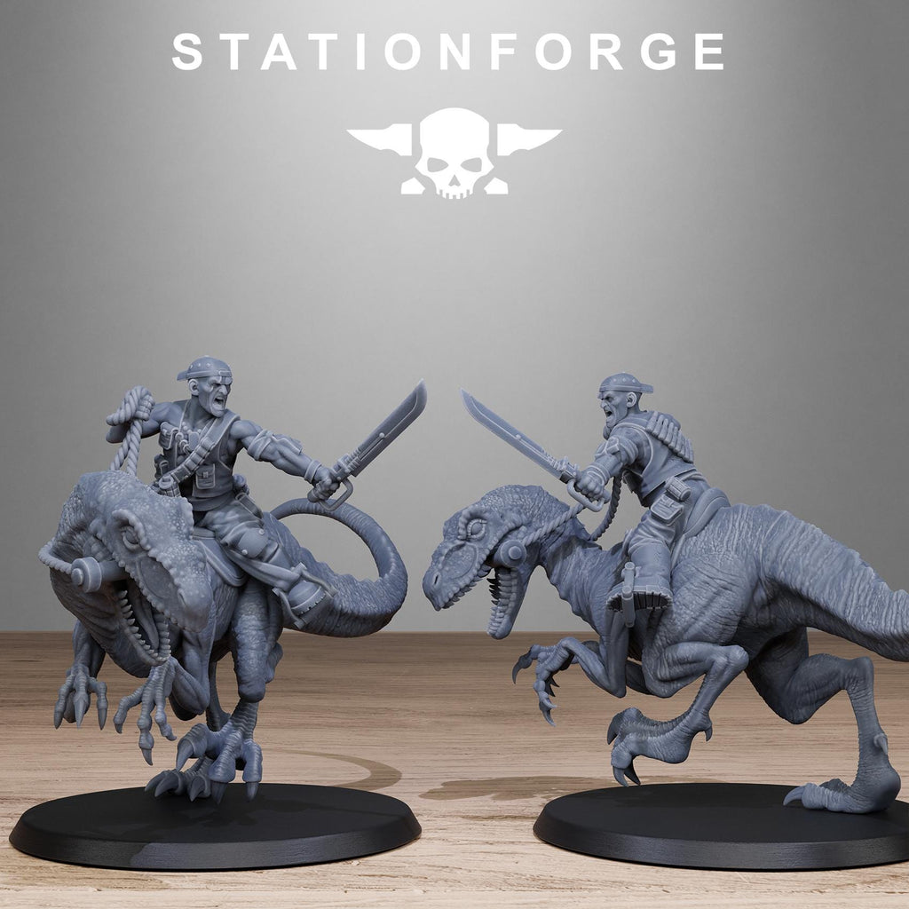 GG Jungle Raptors 10 Models - in 12k -  by Station Forge