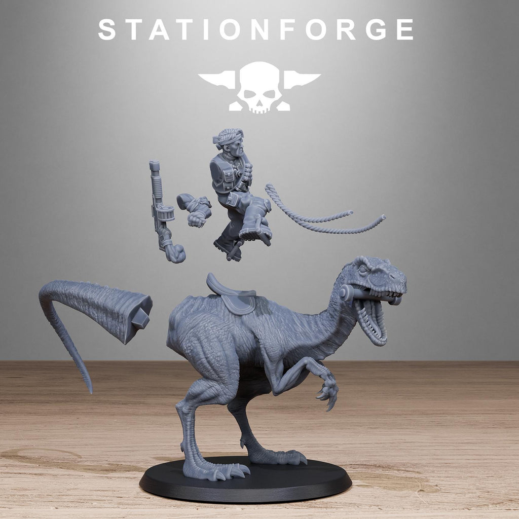 GG Jungle Raptors 10 Models - in 12k -  by Station Forge