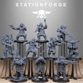 GrimGuard Frostwatch Patrol 10 models - in 12k - by Station Forge
