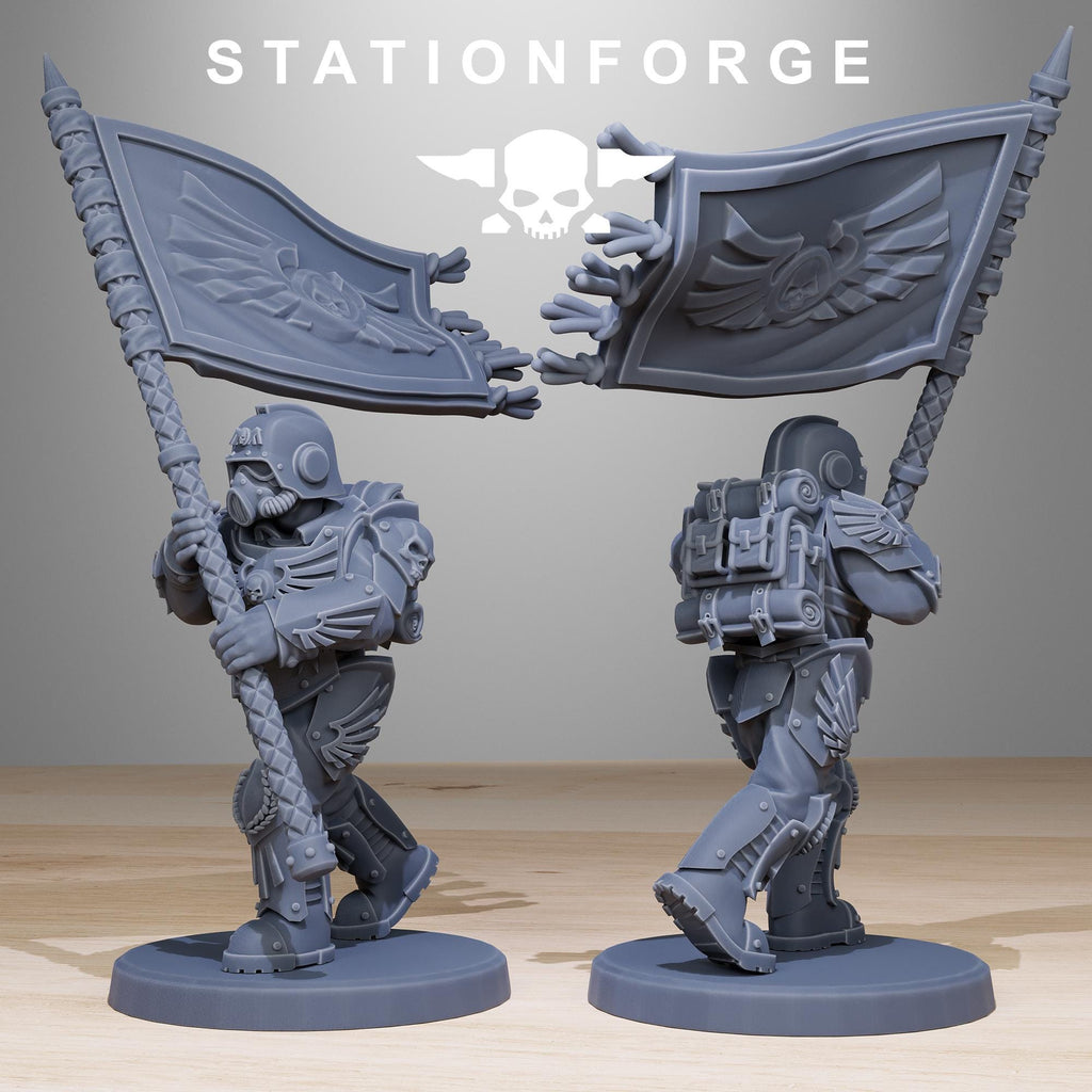 GrimGuard Elites 12 Models - in 12k - by Station Forge