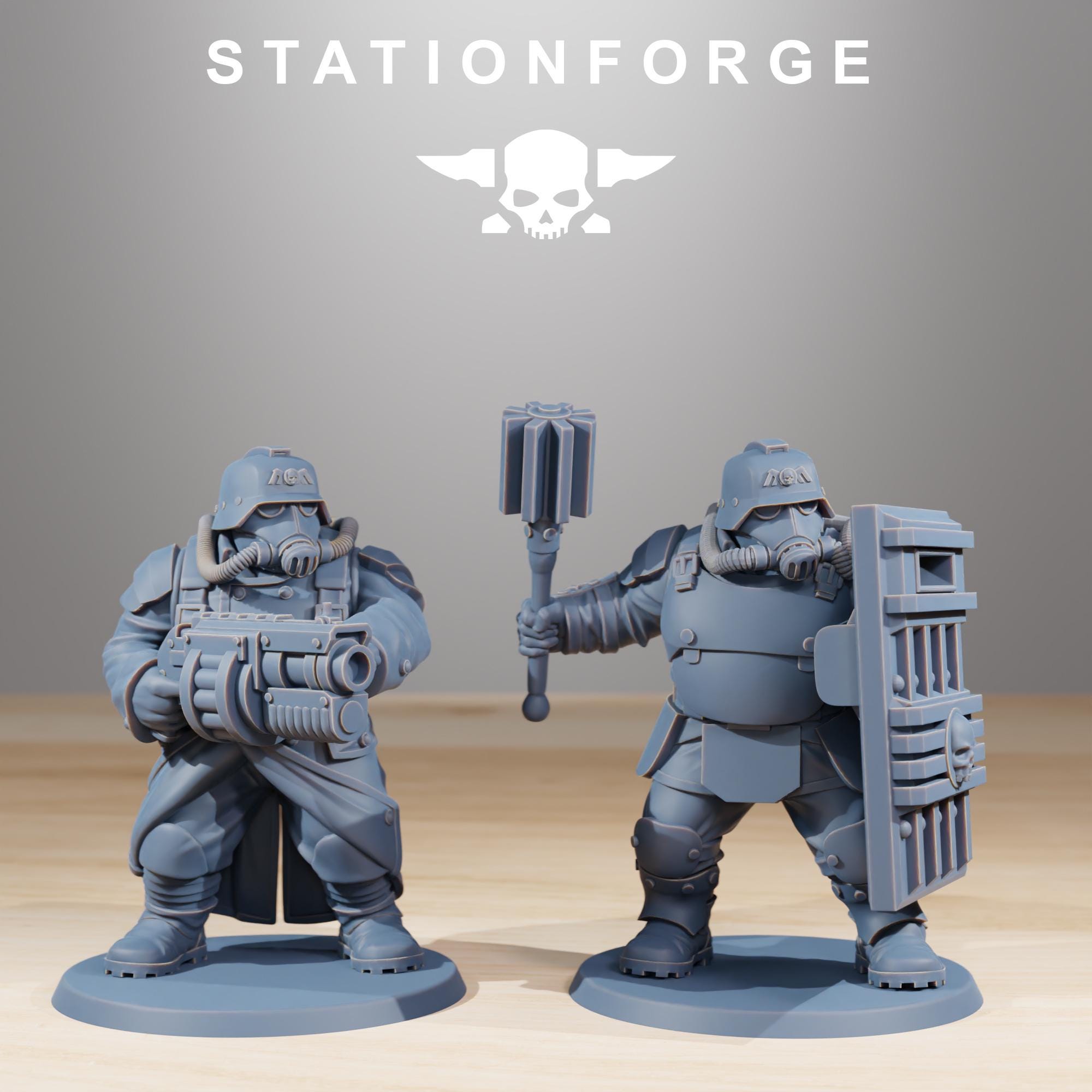 GrimGuard Mutants 10 Models - in 12k- by Station Forge