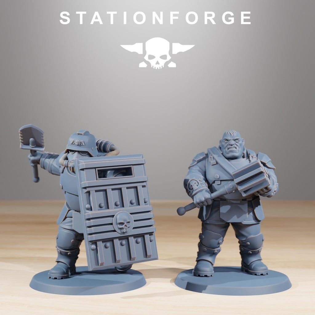 GrimGuard Mutants 10 Models - in 12k- by Station Forge