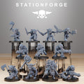 Gobs Infantry 11 models - in 12k-  by Station Forge