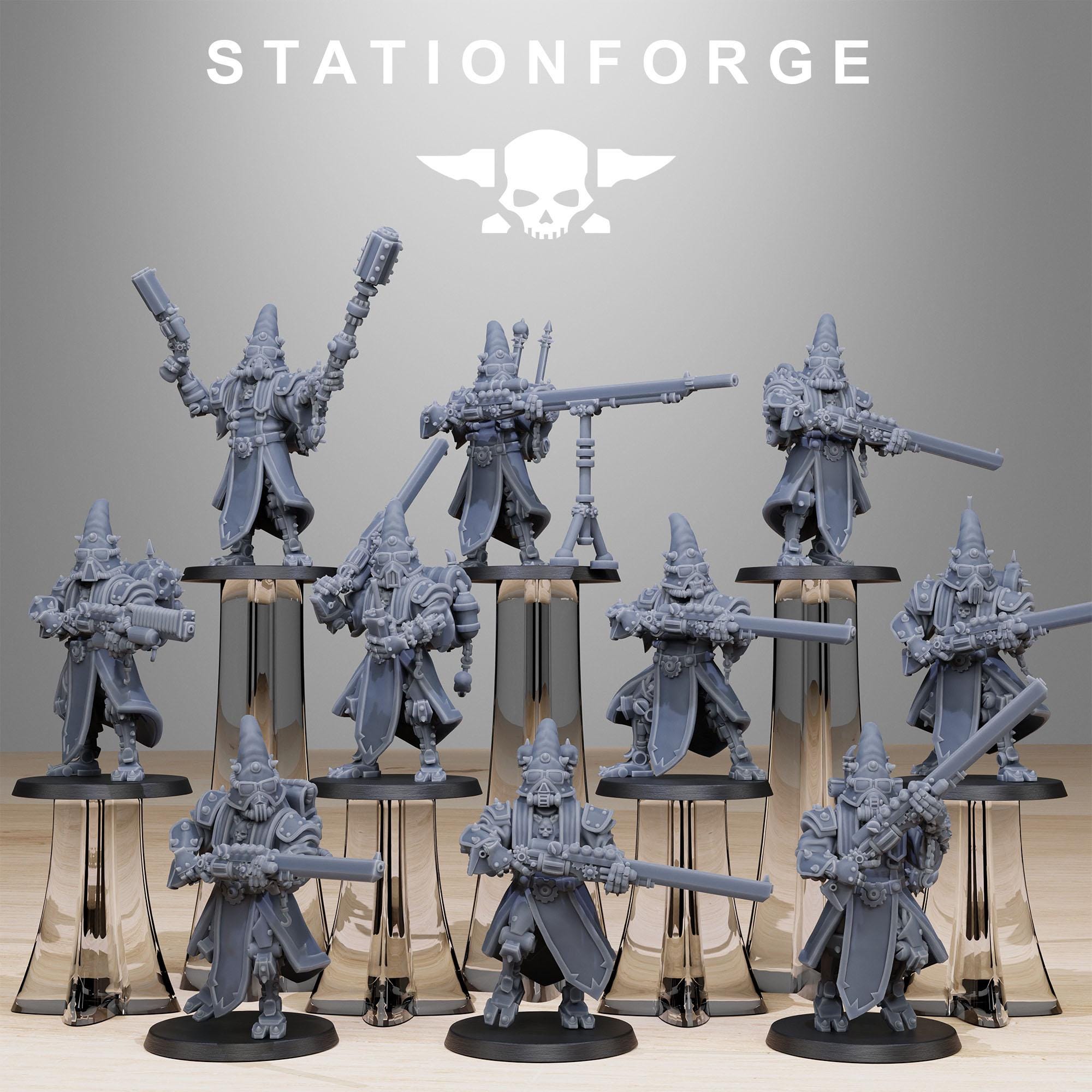 Scavenger Hooded Cultists - in 12k -  by Station Forge