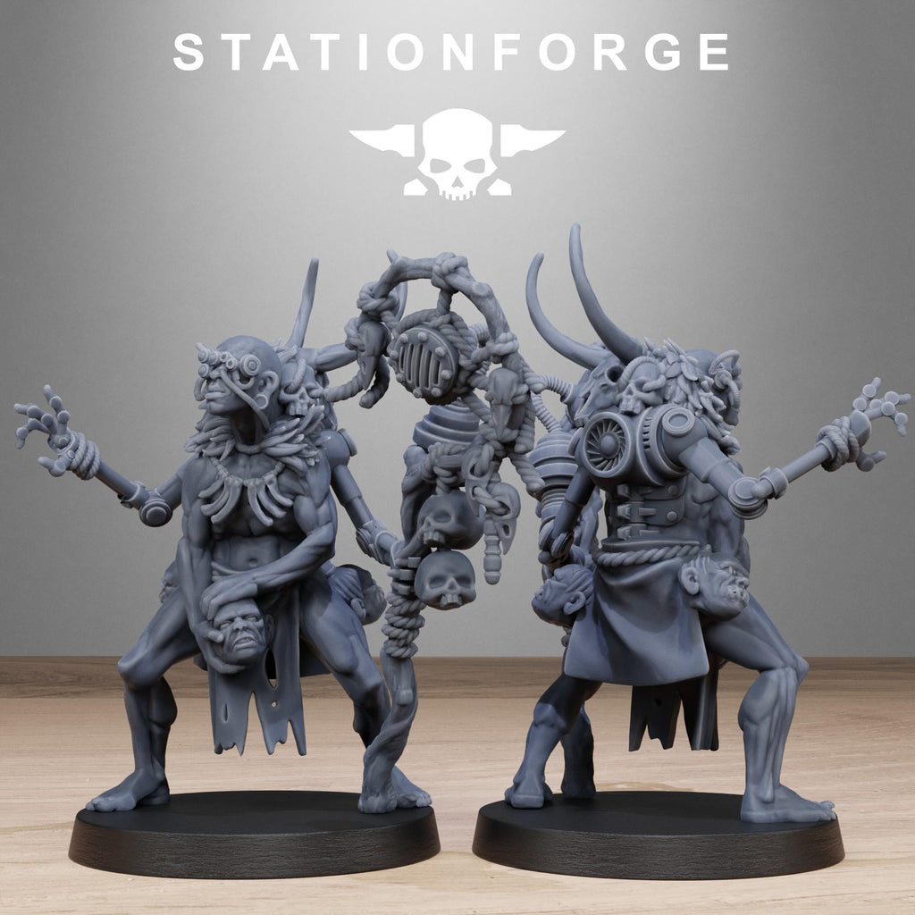 Techno Savanger Necromants - in 12k -  by Station Forge