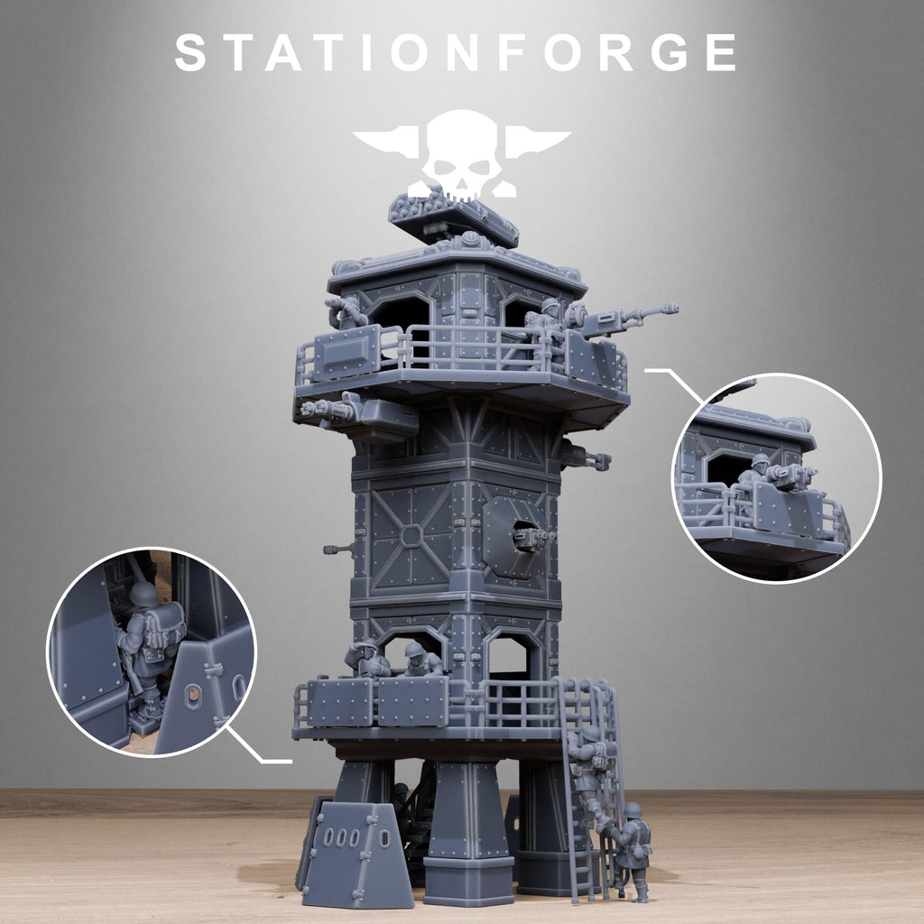 FreeGuard Tower Guard - in 12k -  by Station Forge