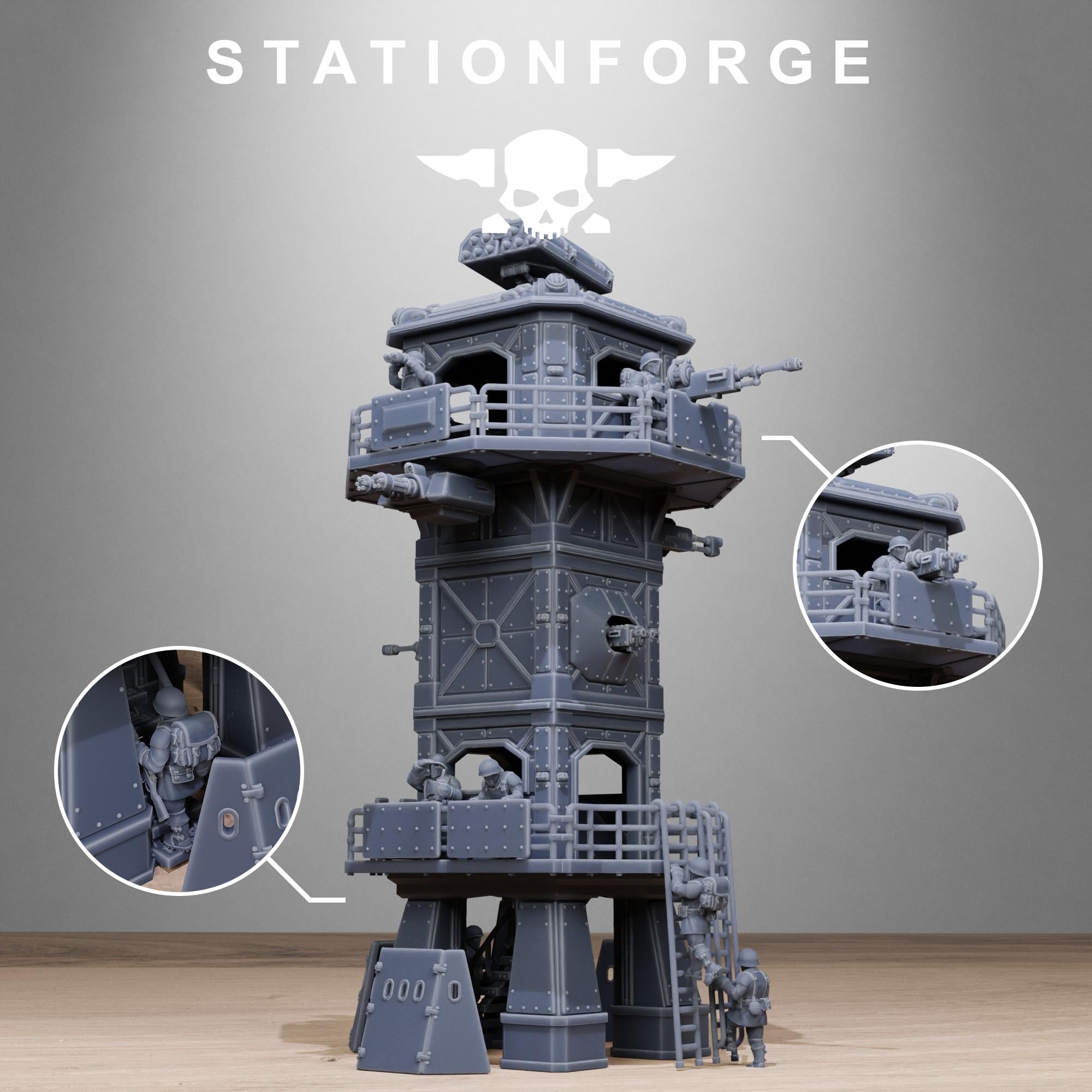 FreeGuard Tower Guard - in 12k -  by Station Forge