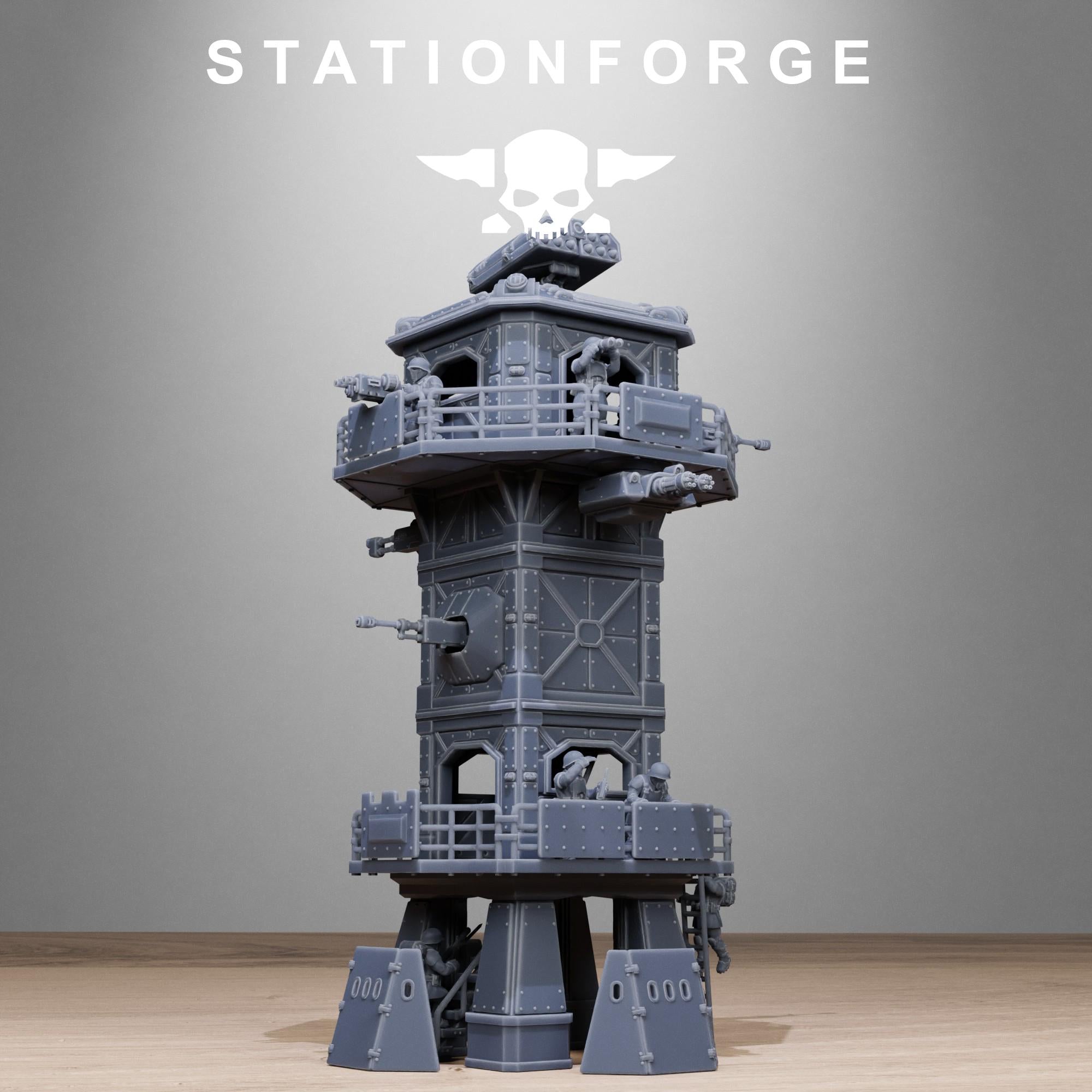 FreeGuard Tower Guard - in 12k -  by Station Forge