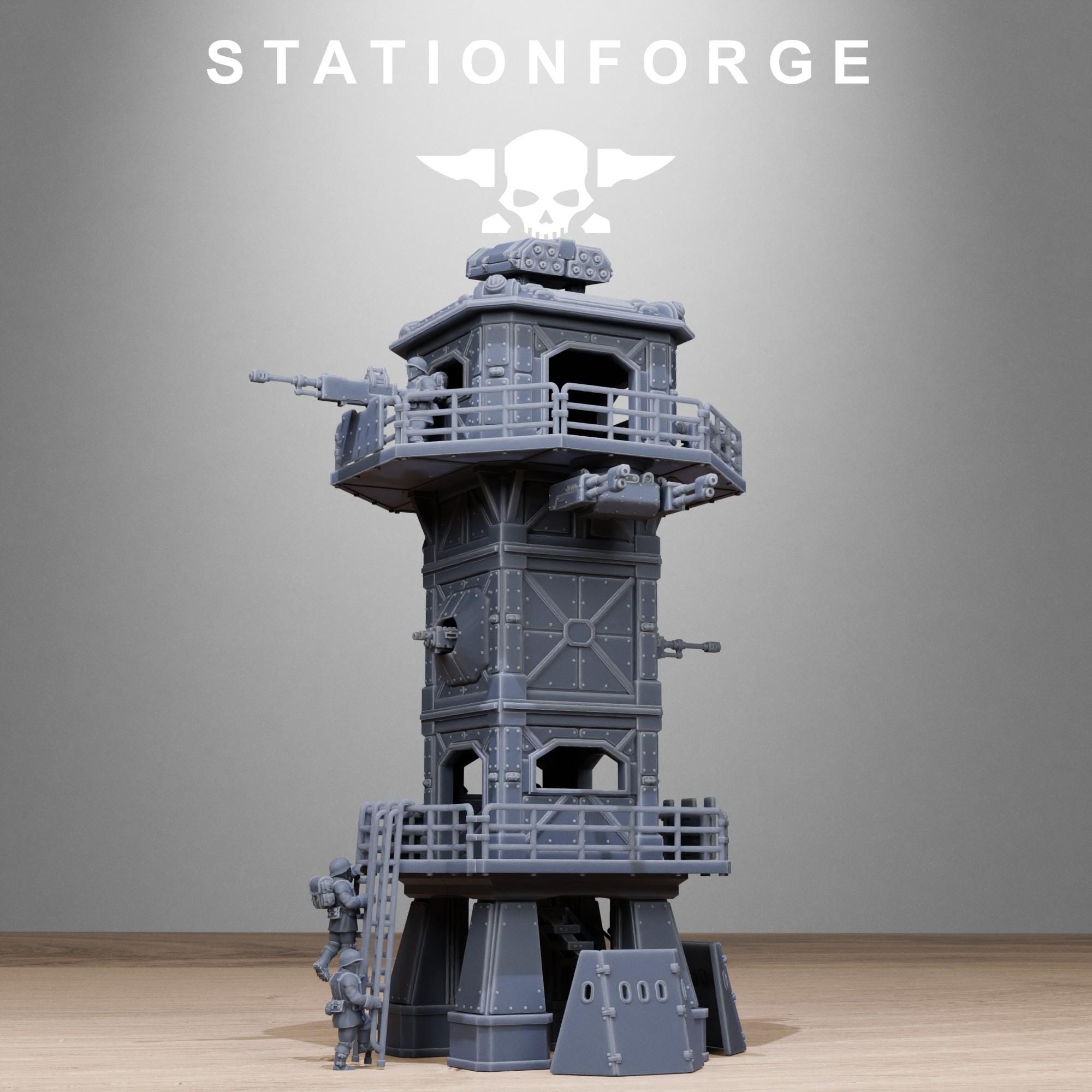 FreeGuard Tower Guard - in 12k -  by Station Forge