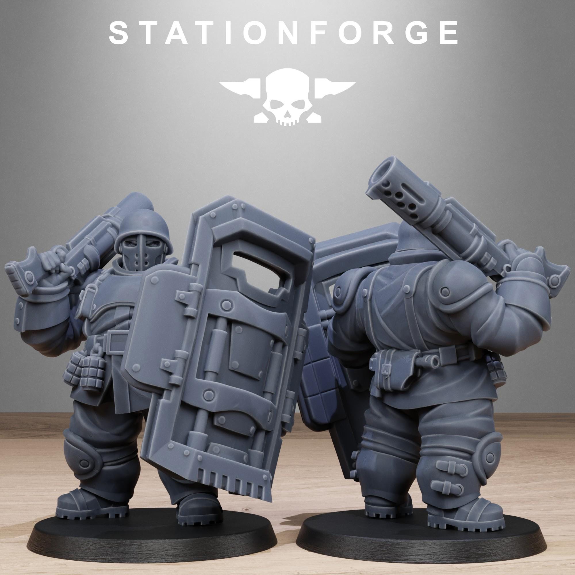 FreeGuard Armored Mutants - in 12k- by Station Forge