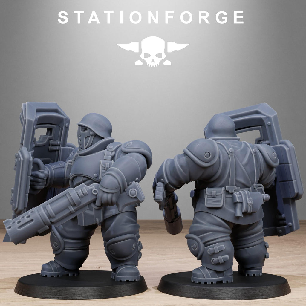 FreeGuard Armored Mutants - in 12k- by Station Forge