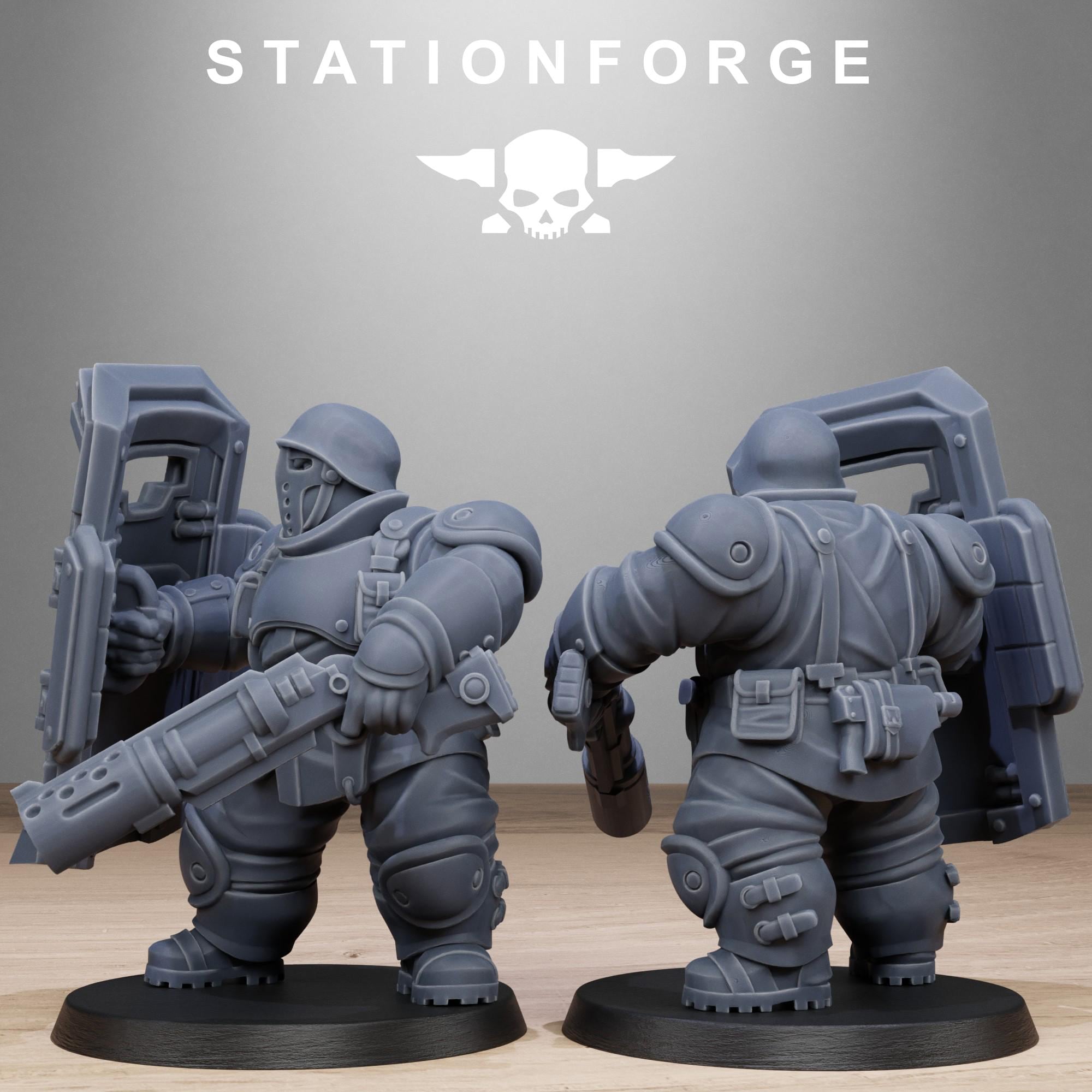 FreeGuard Armored Mutants - in 12k- by Station Forge