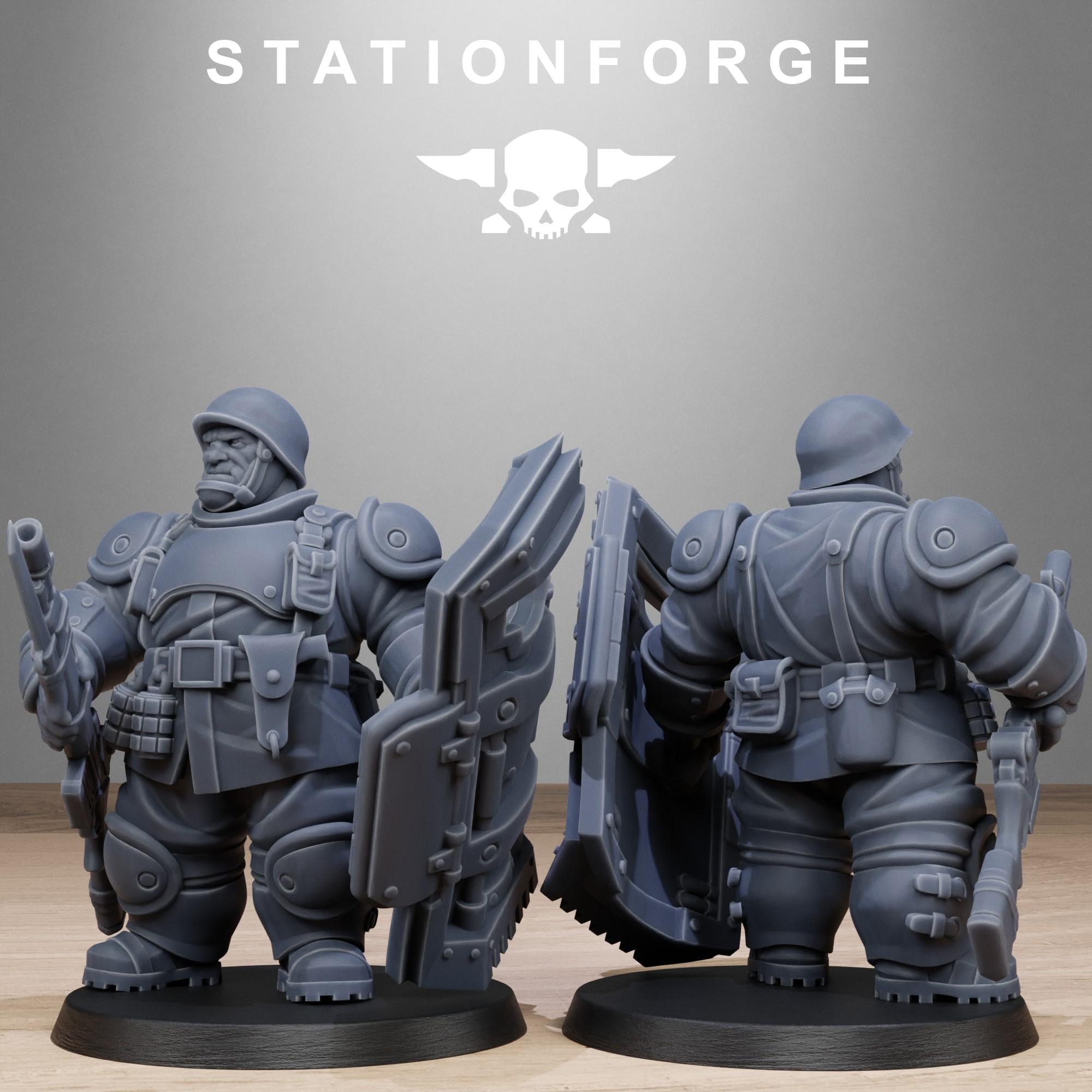 FreeGuard Armored Mutants - in 12k- by Station Forge