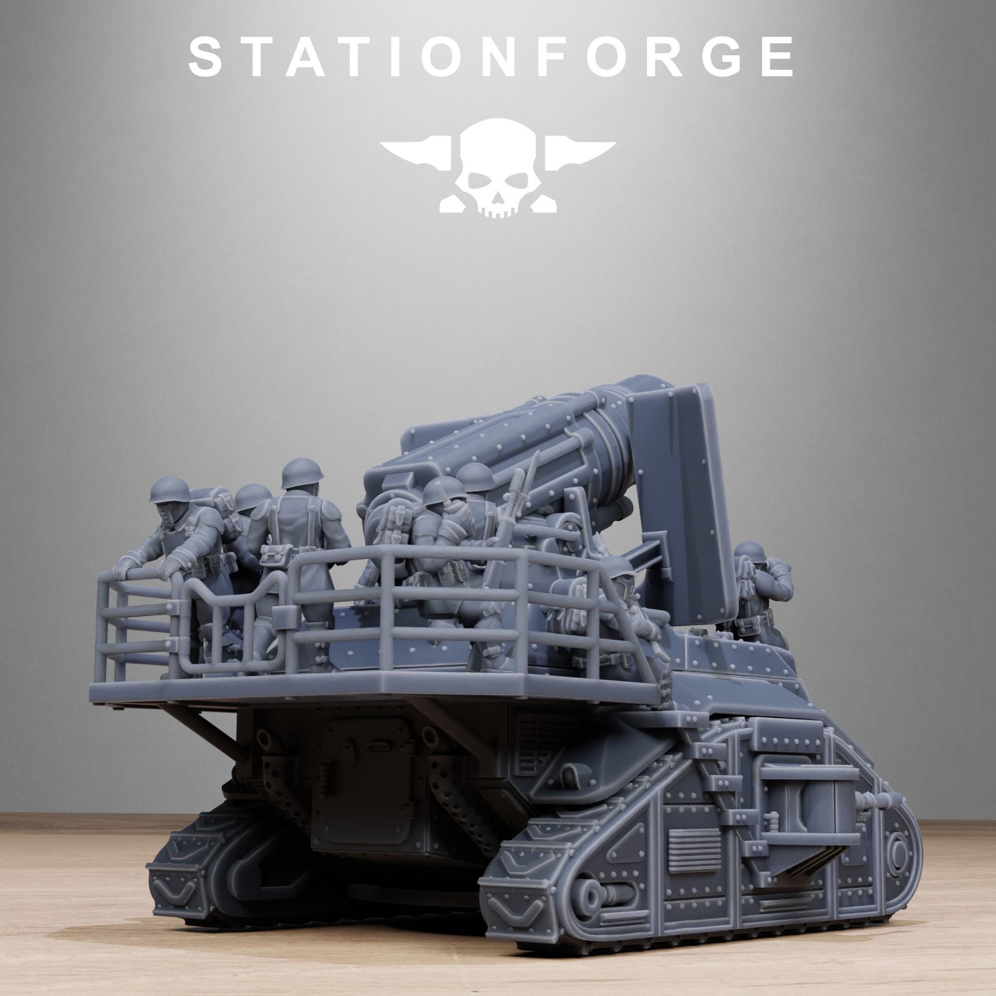 Freeguard Artillery Mini Tank - in 12k -  by Station Forge