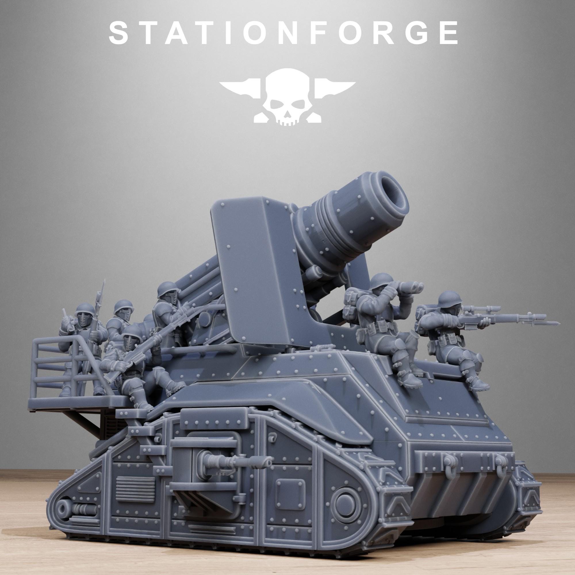 Freeguard Artillery Mini Tank - in 12k -  by Station Forge
